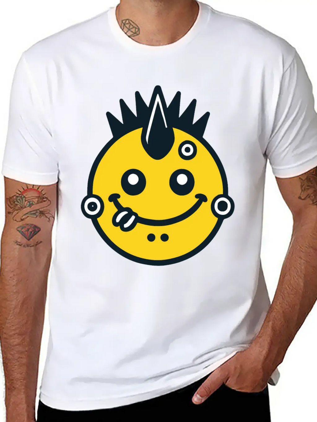 Punk Rock Casual Graphic T-Shirt – Simple And Comfortable Daily Wear