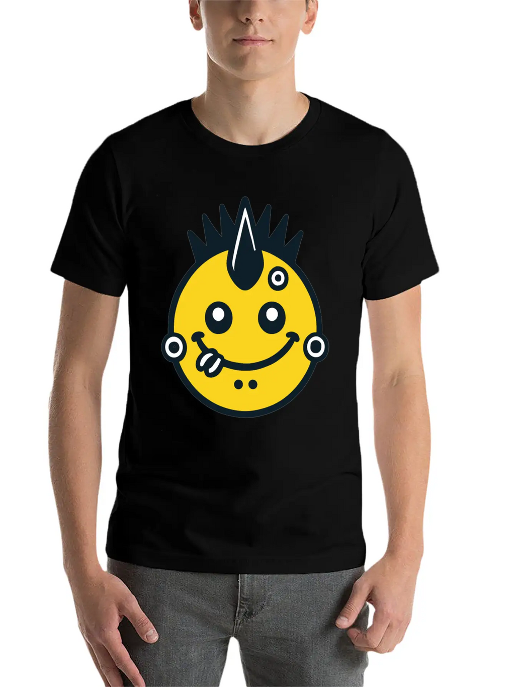 Punk Rock Casual Graphic T-Shirt – Simple And Comfortable Daily Wear