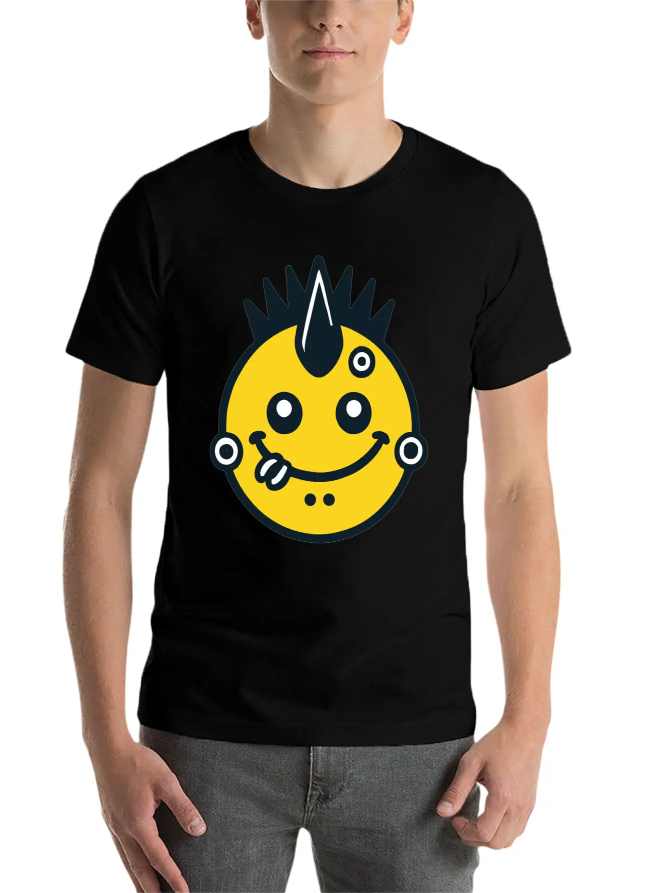 Punk Rock Casual Graphic T-Shirt – Simple And Comfortable Daily Wear