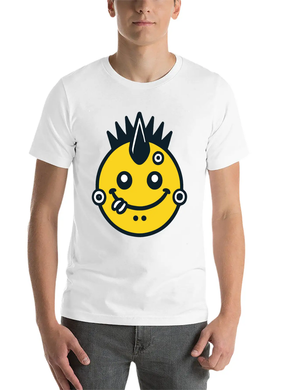 Punk Rock Casual Graphic T-Shirt – Simple And Comfortable Daily Wear