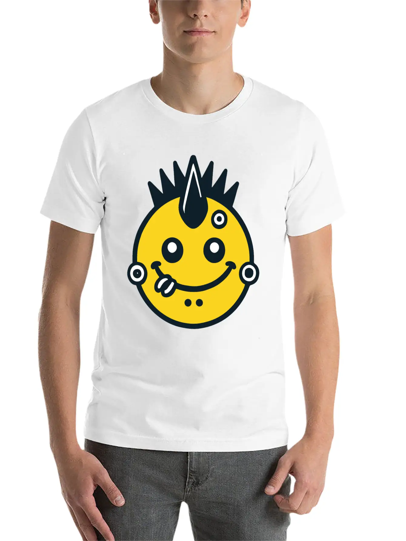 Punk Rock Casual Graphic T-Shirt – Simple And Comfortable Daily Wear