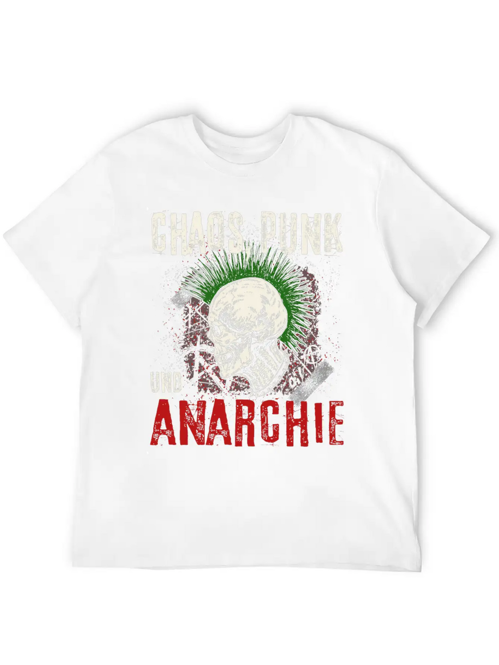 Punk Rock Pogo Anarchy Punks Punk Rockers Punk Unisex Short Sleeve Soft Cotton T-Shirt – Casual Everyday Wear