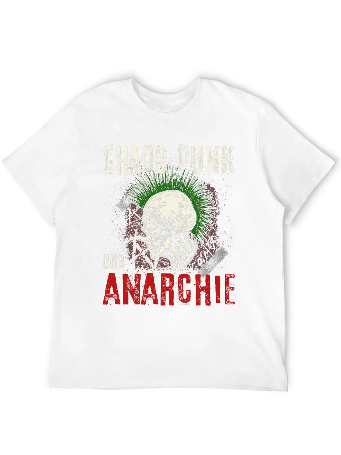 Punk Rock Pogo Anarchy Punks Punk Rockers Punk Unisex Short Sleeve Soft Cotton T-Shirt – Casual Everyday Wear