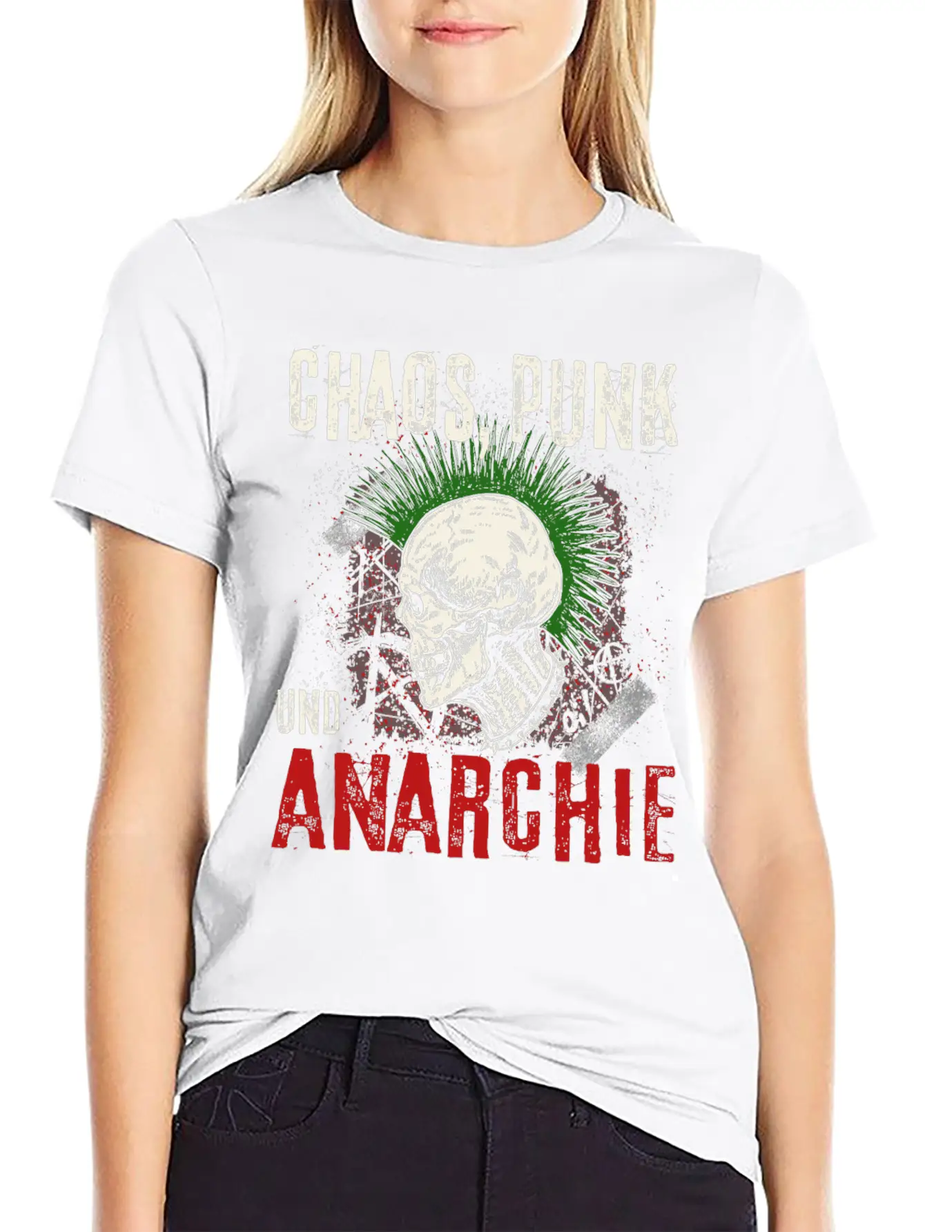 Punk Rock Pogo Anarchy Punks Punk Rockers Punk Unisex Short Sleeve Soft Cotton T-Shirt – Casual Everyday Wear