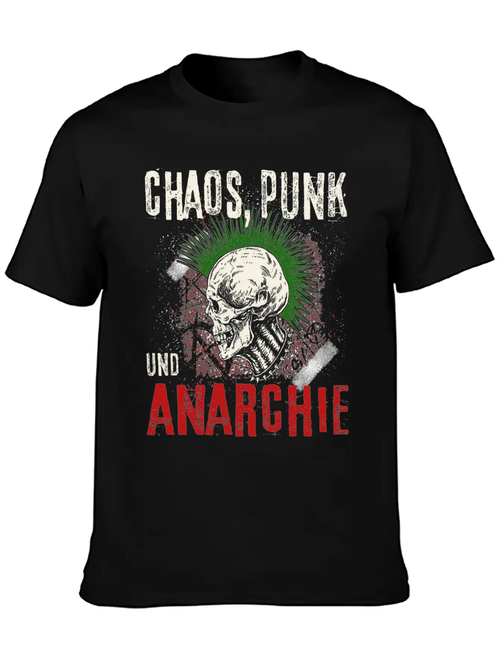 Punk Rock Pogo Anarchy Punks Punk Rockers Punk Unisex Short Sleeve Soft Cotton T-Shirt – Casual Everyday Wear