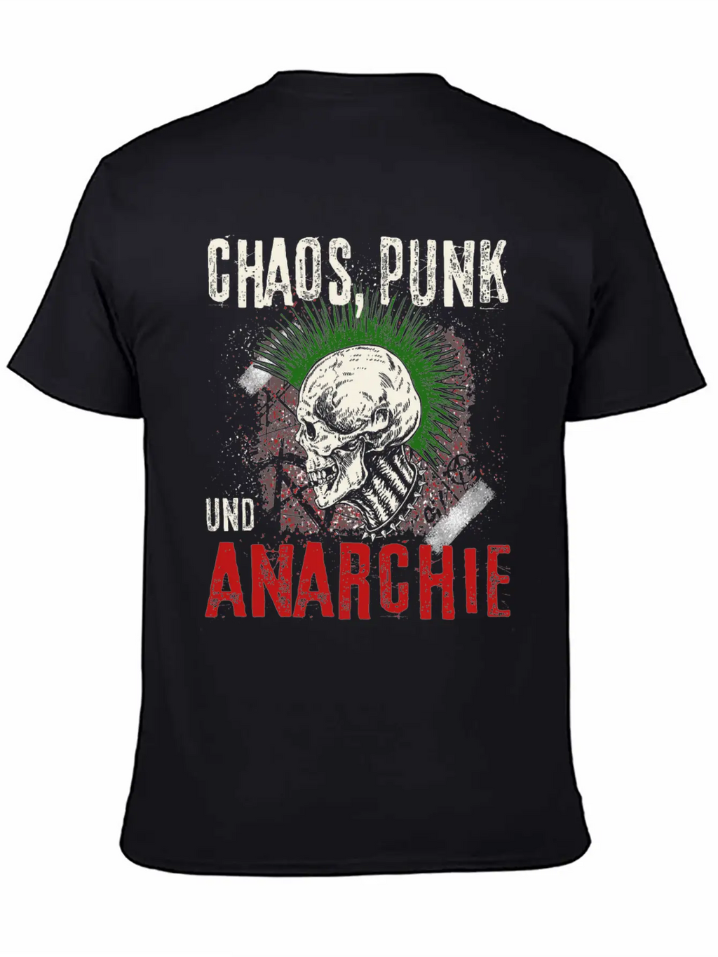 Punk Rock Pogo Anarchy Punks Punk Rockers Punk Unisex Short Sleeve Soft Cotton T-Shirt – Casual Everyday Wear