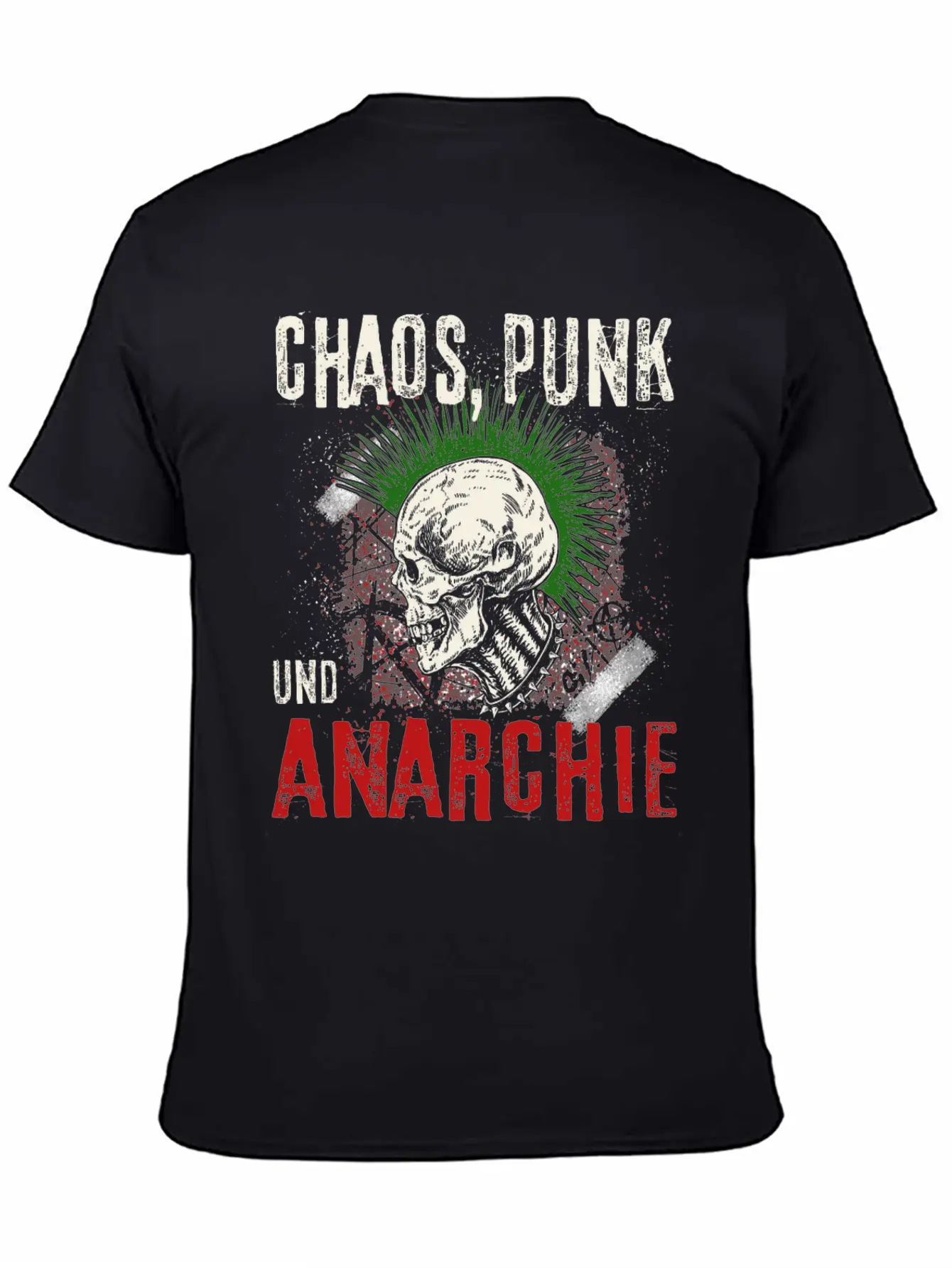 Punk Rock Pogo Anarchy Punks Punk Rockers Punk Unisex Short Sleeve Soft Cotton T-Shirt – Casual Everyday Wear