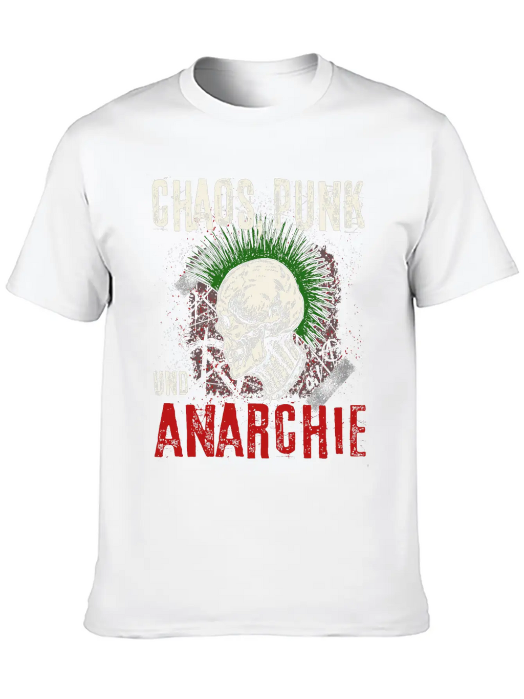 Punk Rock Pogo Anarchy Punks Punk Rockers Punk Unisex Short Sleeve Soft Cotton T-Shirt – Casual Everyday Wear