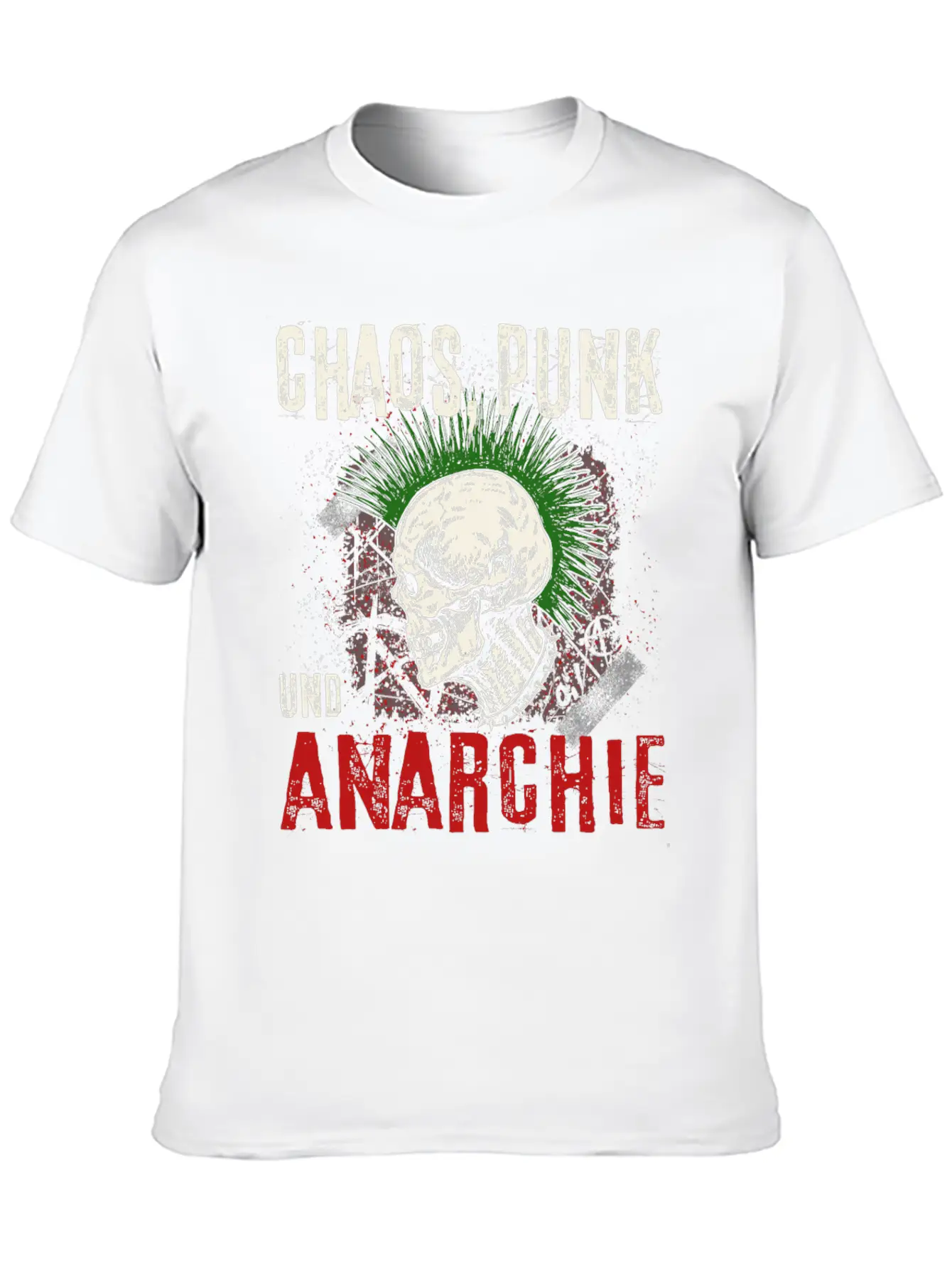 Punk Rock Pogo Anarchy Punks Punk Rockers Punk Unisex Short Sleeve Soft Cotton T-Shirt – Casual Everyday Wear