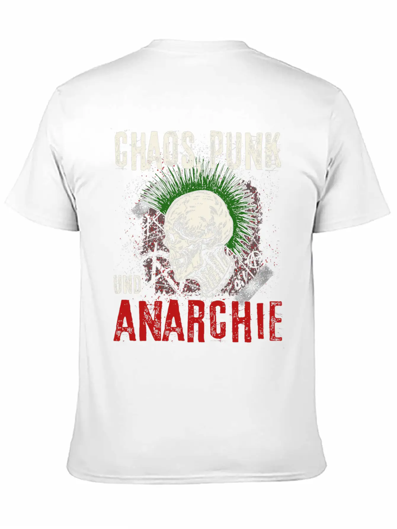 Punk Rock Pogo Anarchy Punks Punk Rockers Punk Unisex Short Sleeve Soft Cotton T-Shirt – Casual Everyday Wear
