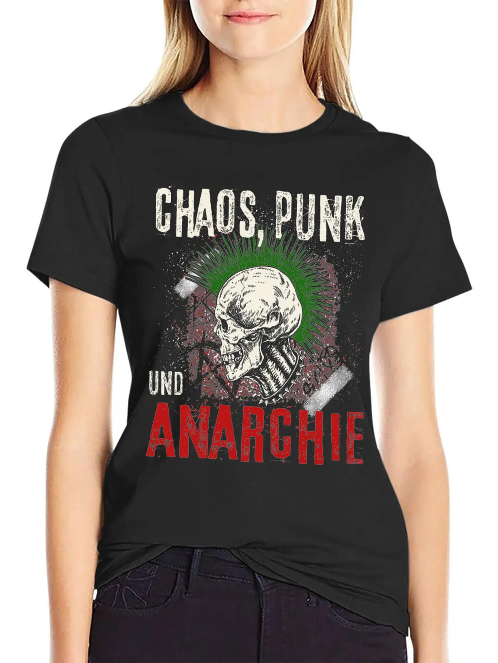 Punk Rock Pogo Anarchy Punks Punk Rockers Punk Unisex Short Sleeve Soft Cotton T-Shirt – Casual Everyday Wear