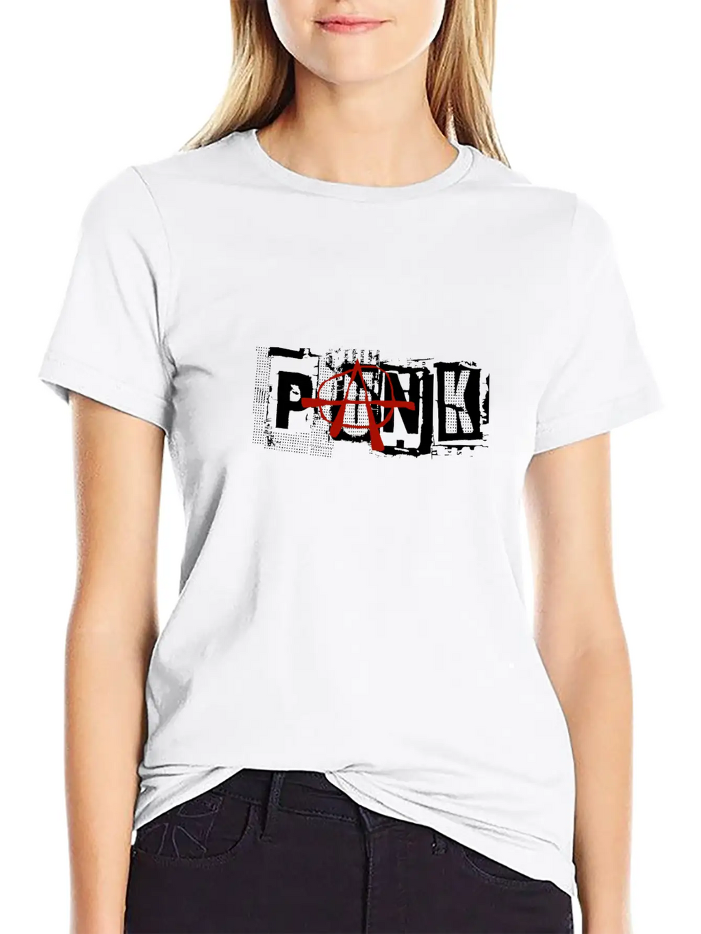 Punk Unisex Short Sleeve Soft Cotton T-Shirt – Casual Everyday Wear