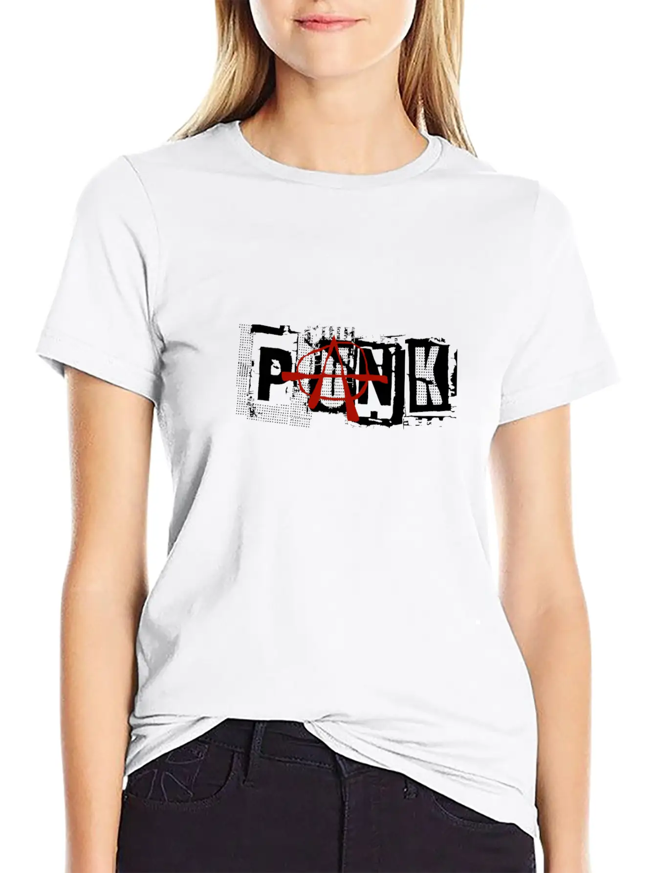 Punk Unisex Short Sleeve Soft Cotton T-Shirt – Casual Everyday Wear