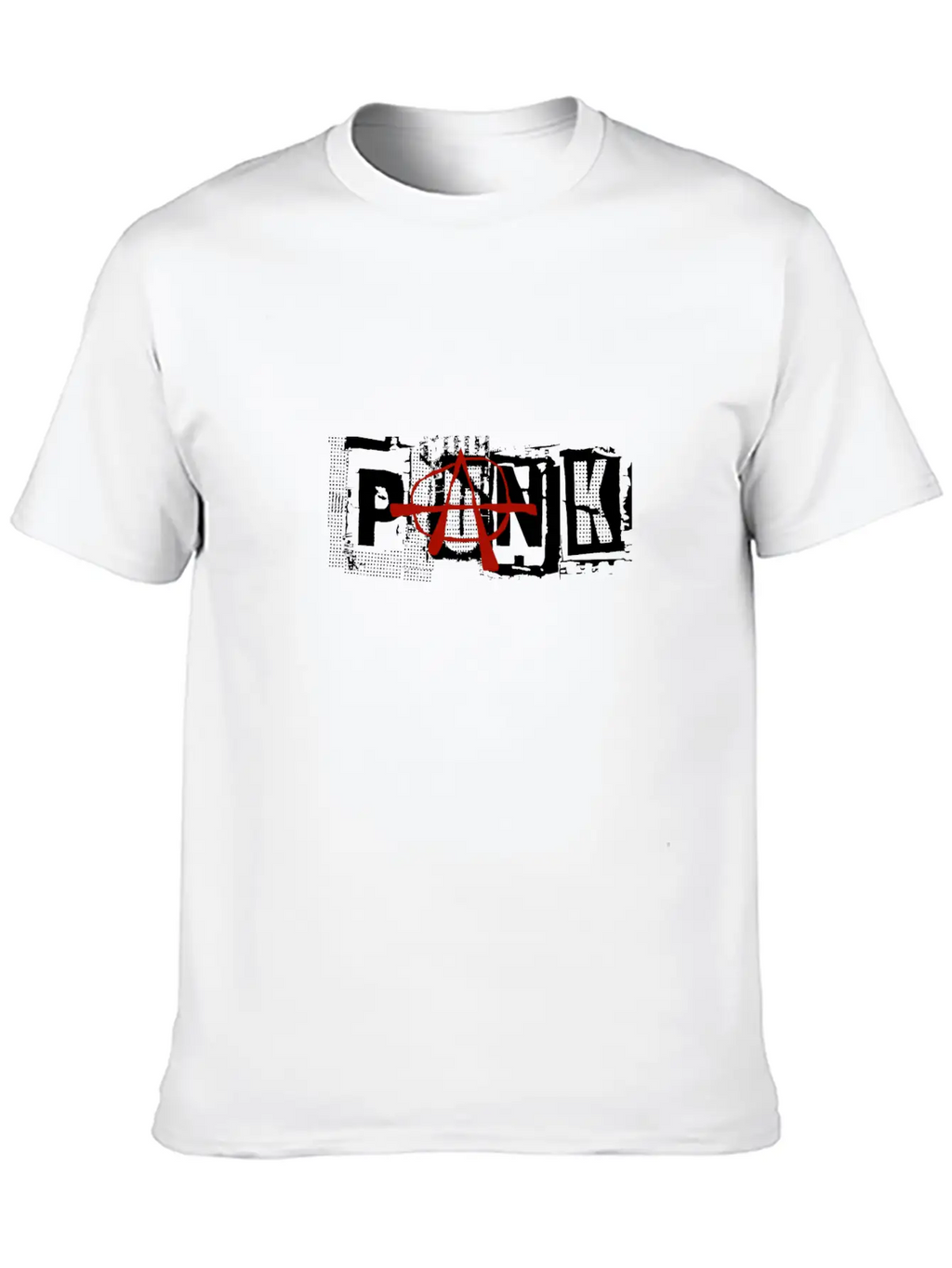 Punk Unisex Short Sleeve Soft Cotton T-Shirt – Casual Everyday Wear