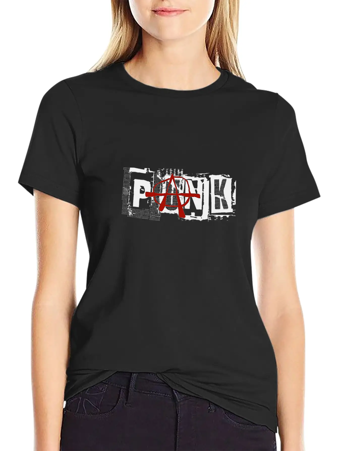Punk Unisex Short Sleeve Soft Cotton T-Shirt – Casual Everyday Wear