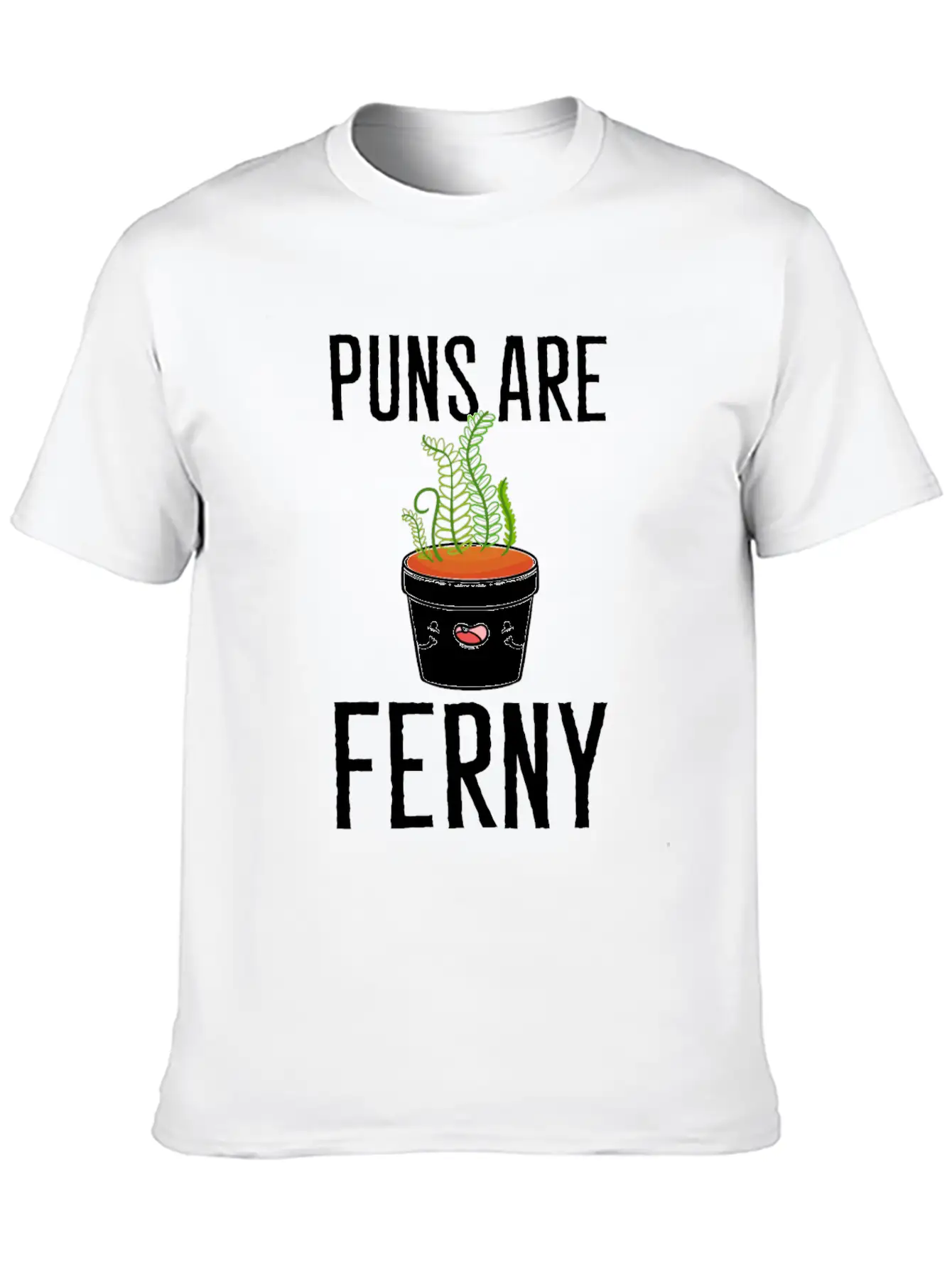 Puns Are Ferny Gardener Gift Unisex Casual T-Shirt – Clean Design For Daily Comfort