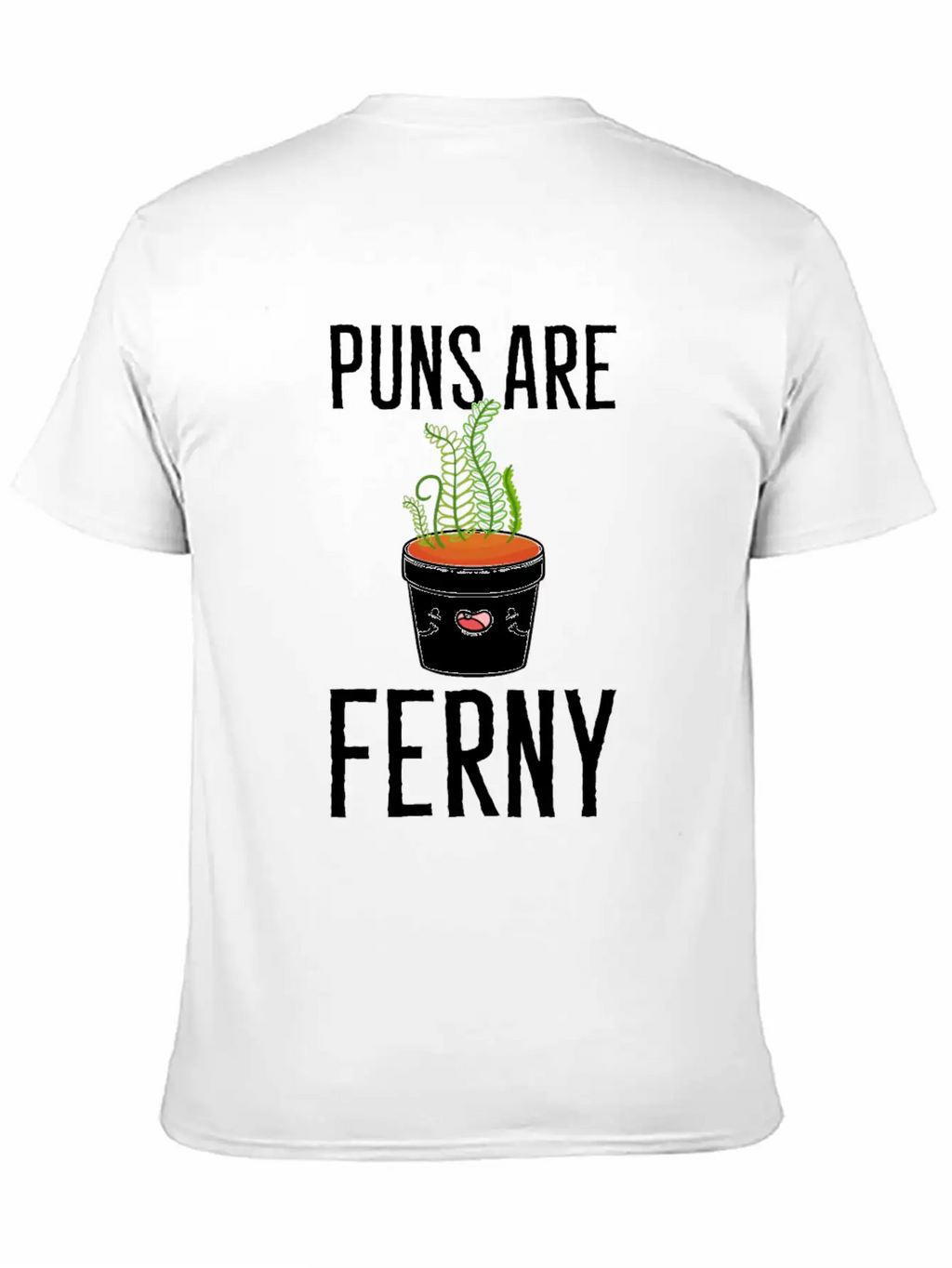 Puns Are Ferny Gardener Gift Unisex Casual T-Shirt – Clean Design For Daily Comfort