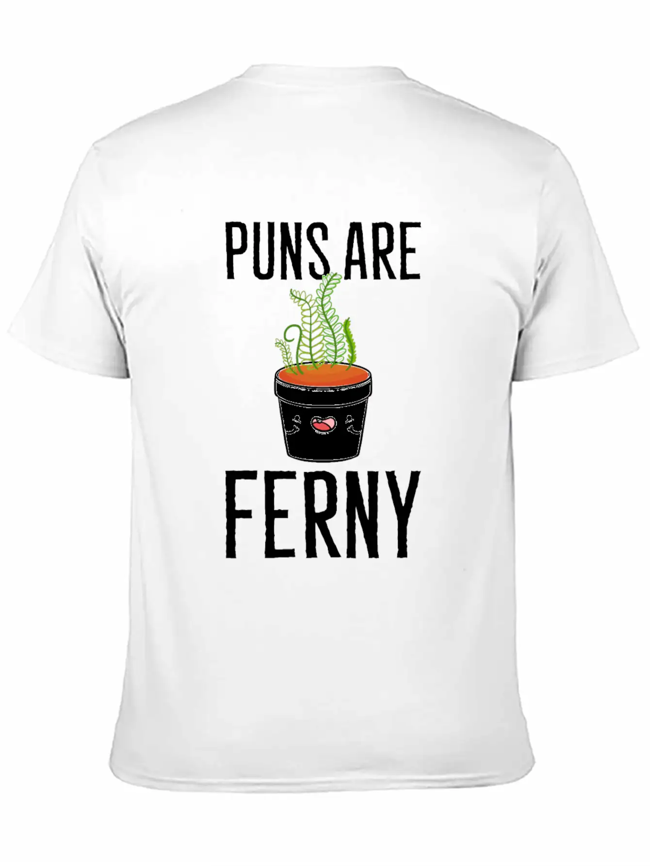 Puns Are Ferny Gardener Gift Unisex Casual T-Shirt – Clean Design For Daily Comfort