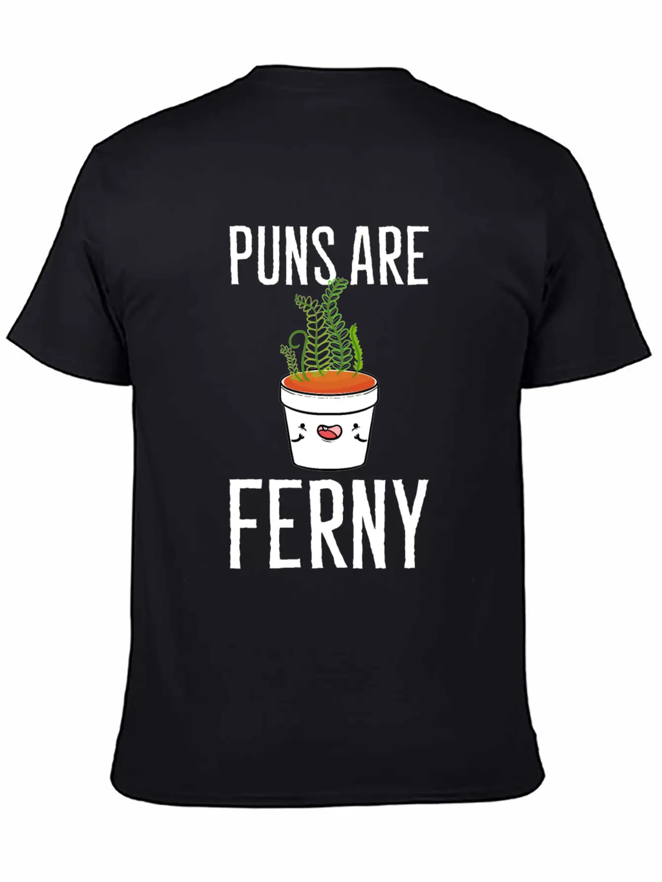 Puns Are Ferny Gardener Gift Unisex Casual T-Shirt – Clean Design For Daily Comfort