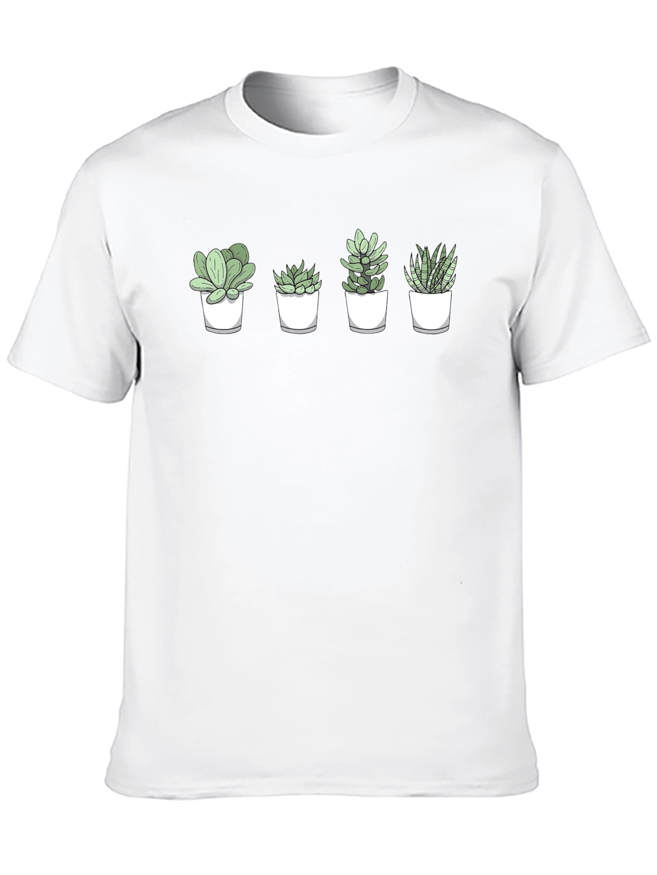 Succulent Plant T-Shirt - Stylish & Unique