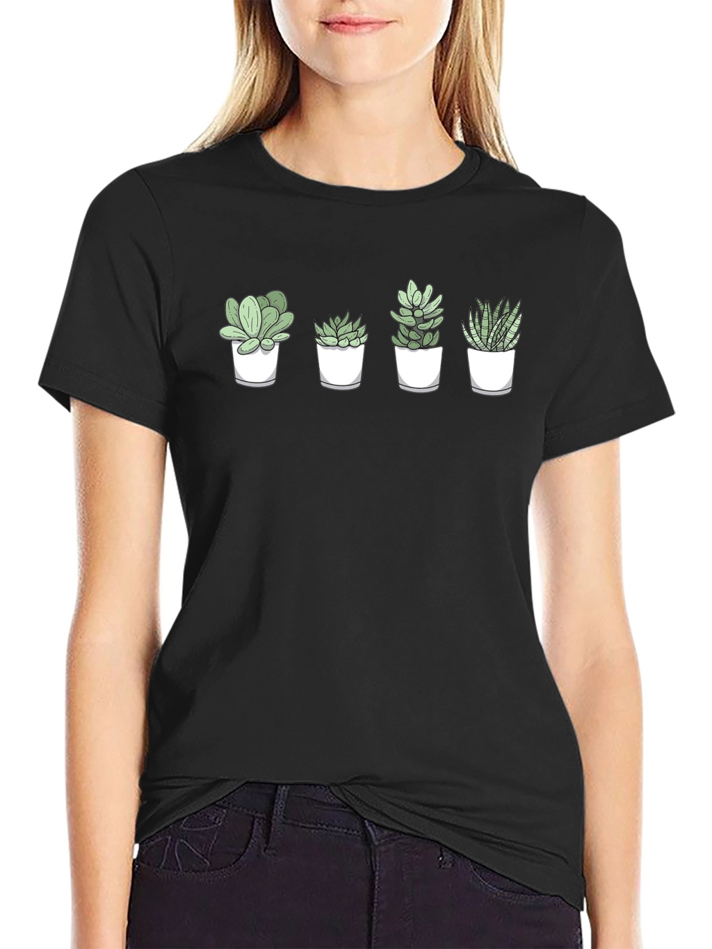 Succulent Plant T-Shirt - Stylish & Unique