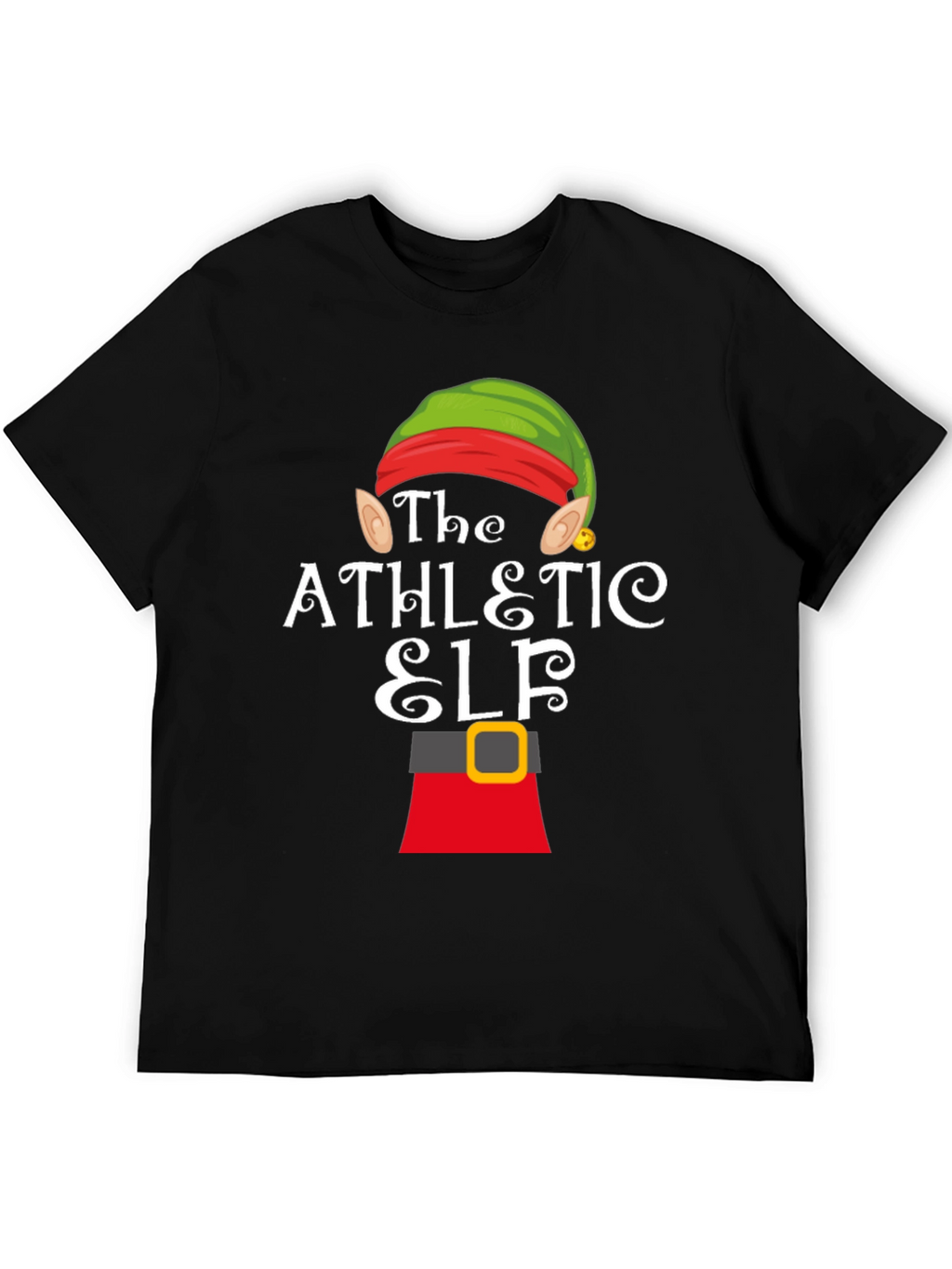 Athletic Elf Christmas T-Shirt