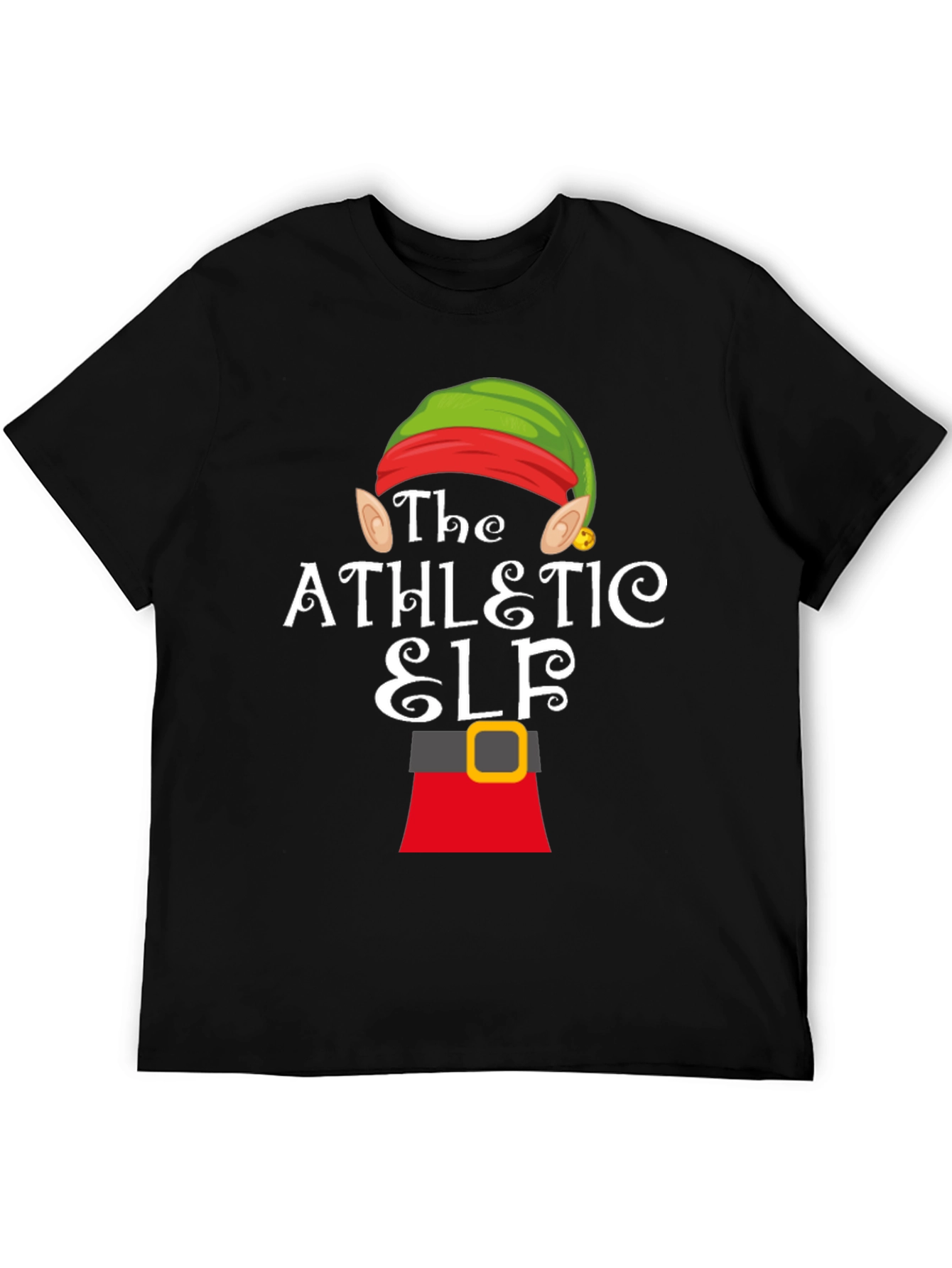 Athletic Elf Christmas T-Shirt