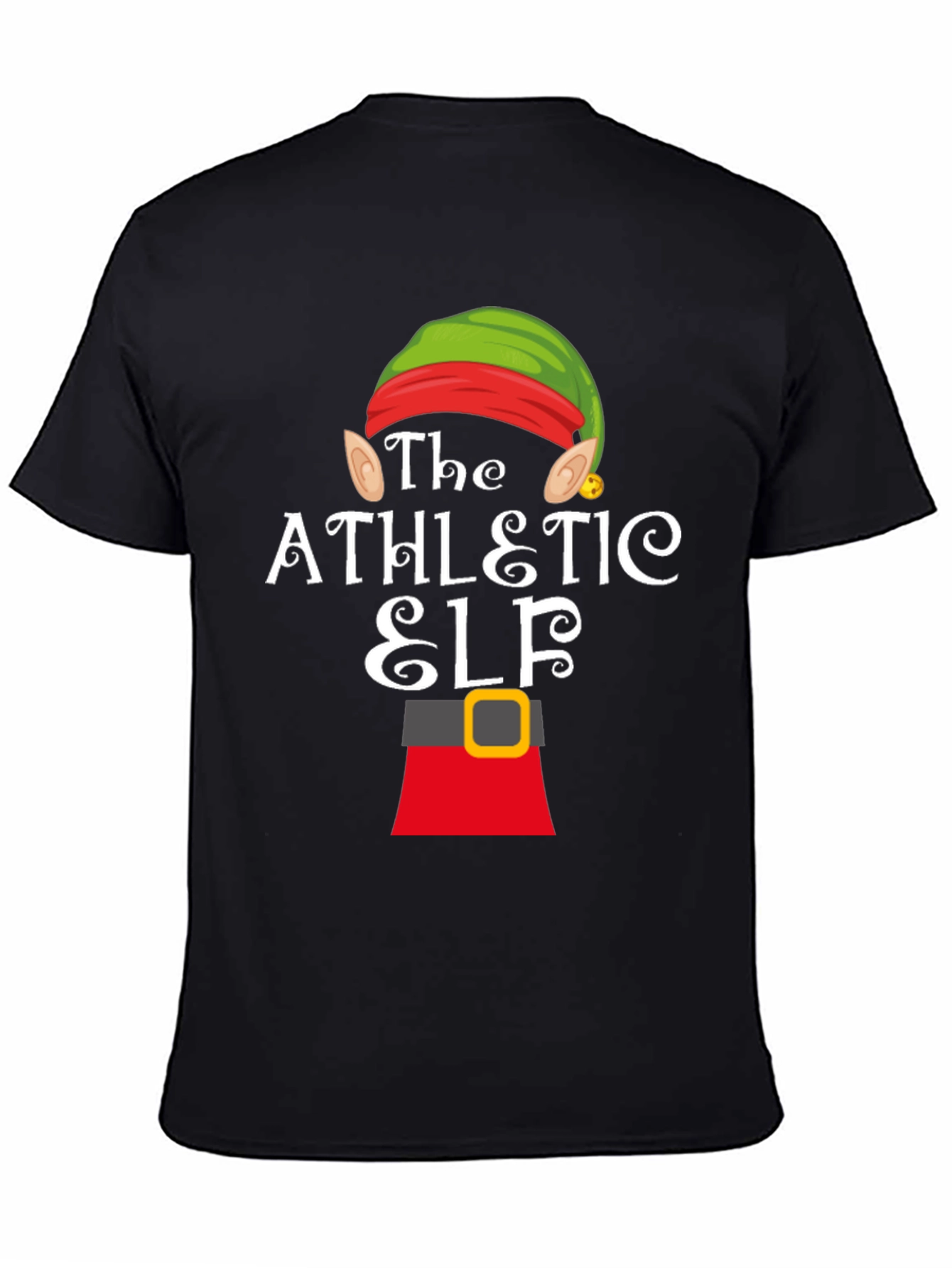 Athletic Elf Christmas T-Shirt