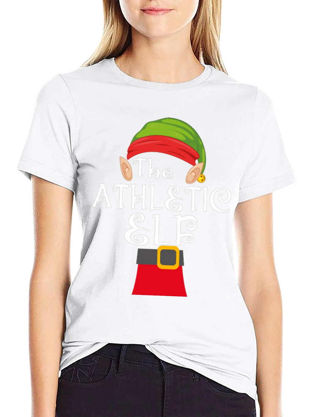 Athletic Elf Christmas T-Shirt