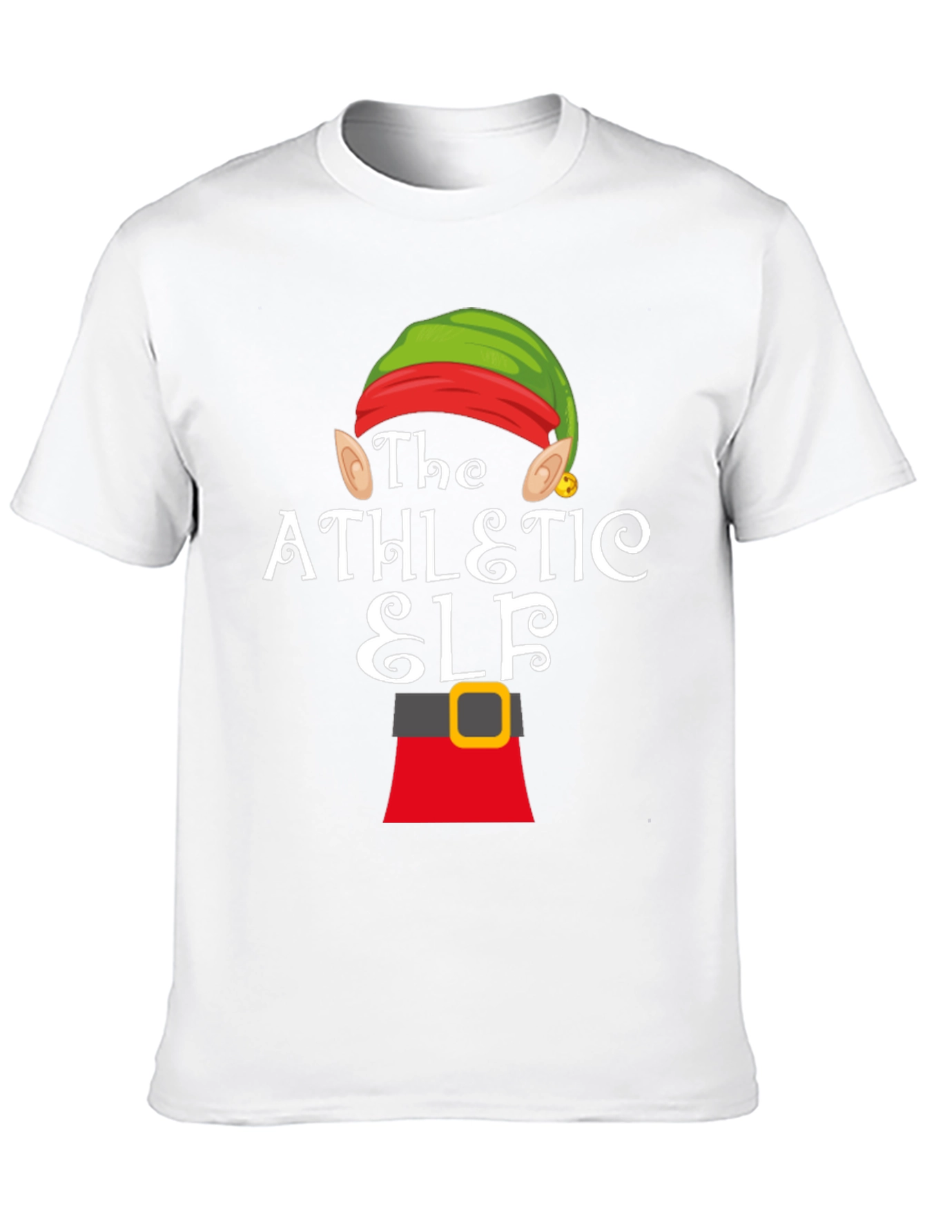Athletic Elf Christmas T-Shirt