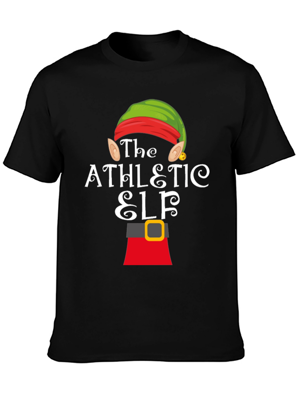 Athletic Elf Christmas T-Shirt