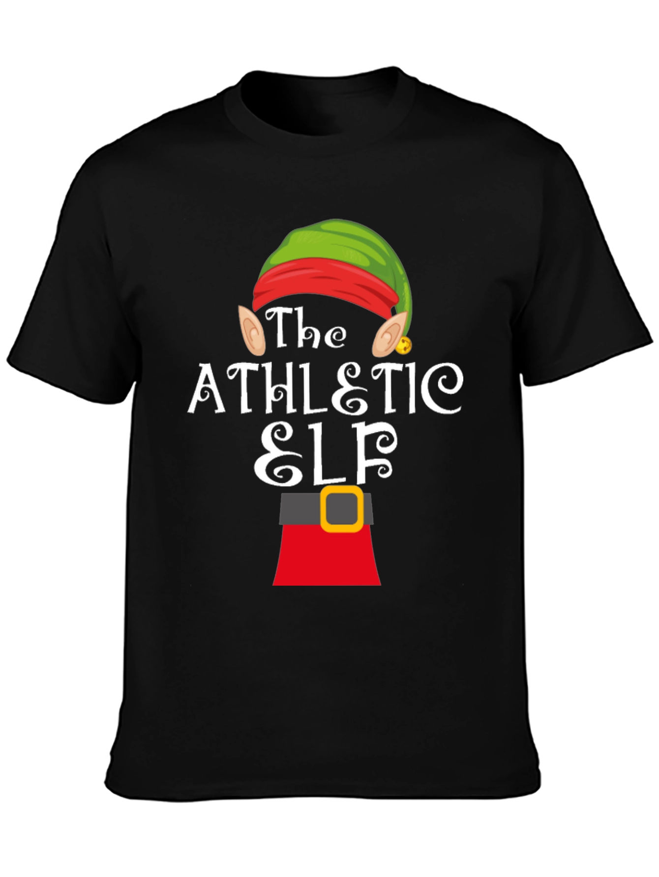 Athletic Elf Christmas T-Shirt