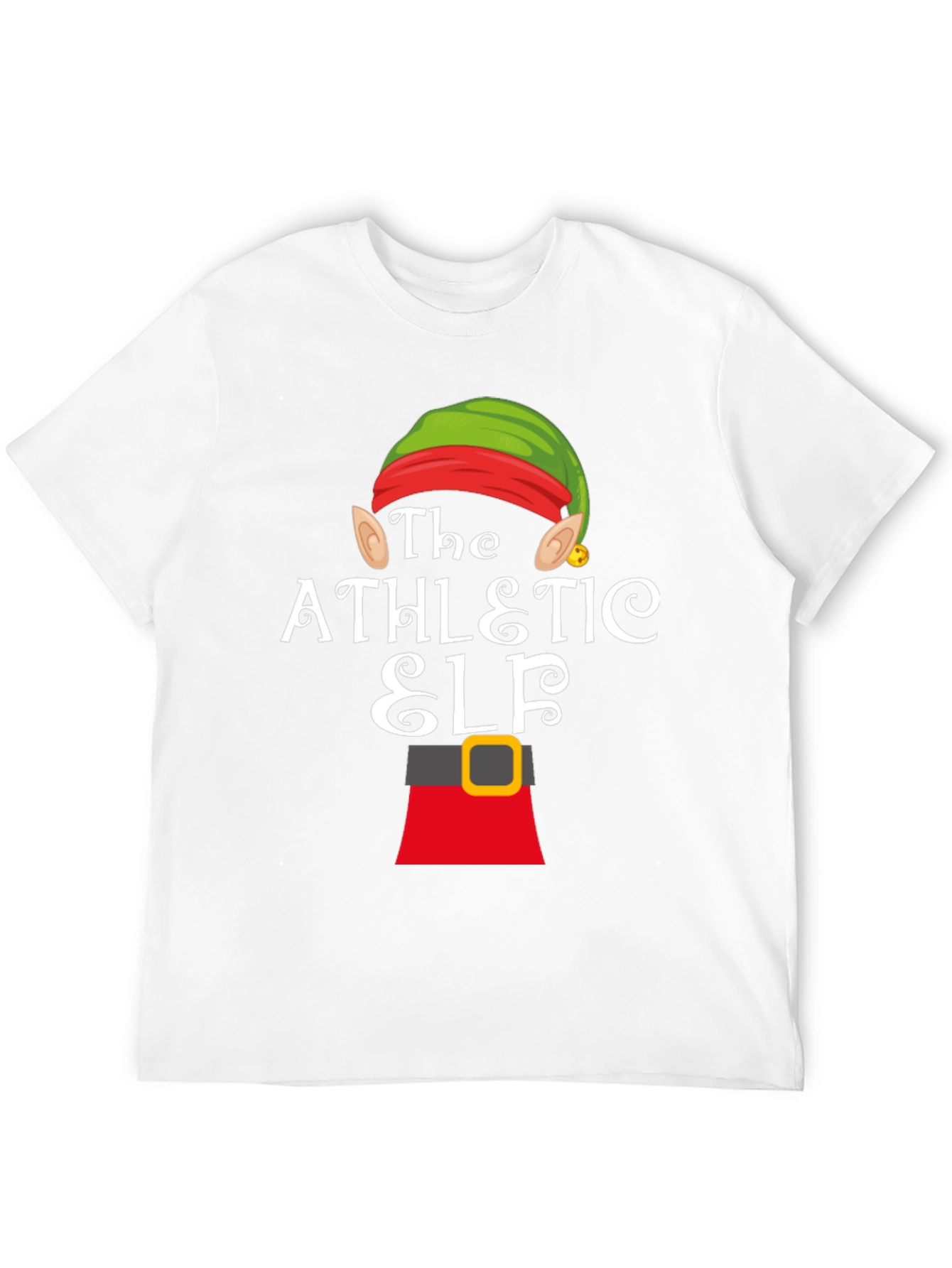 Athletic Elf Christmas T-Shirt