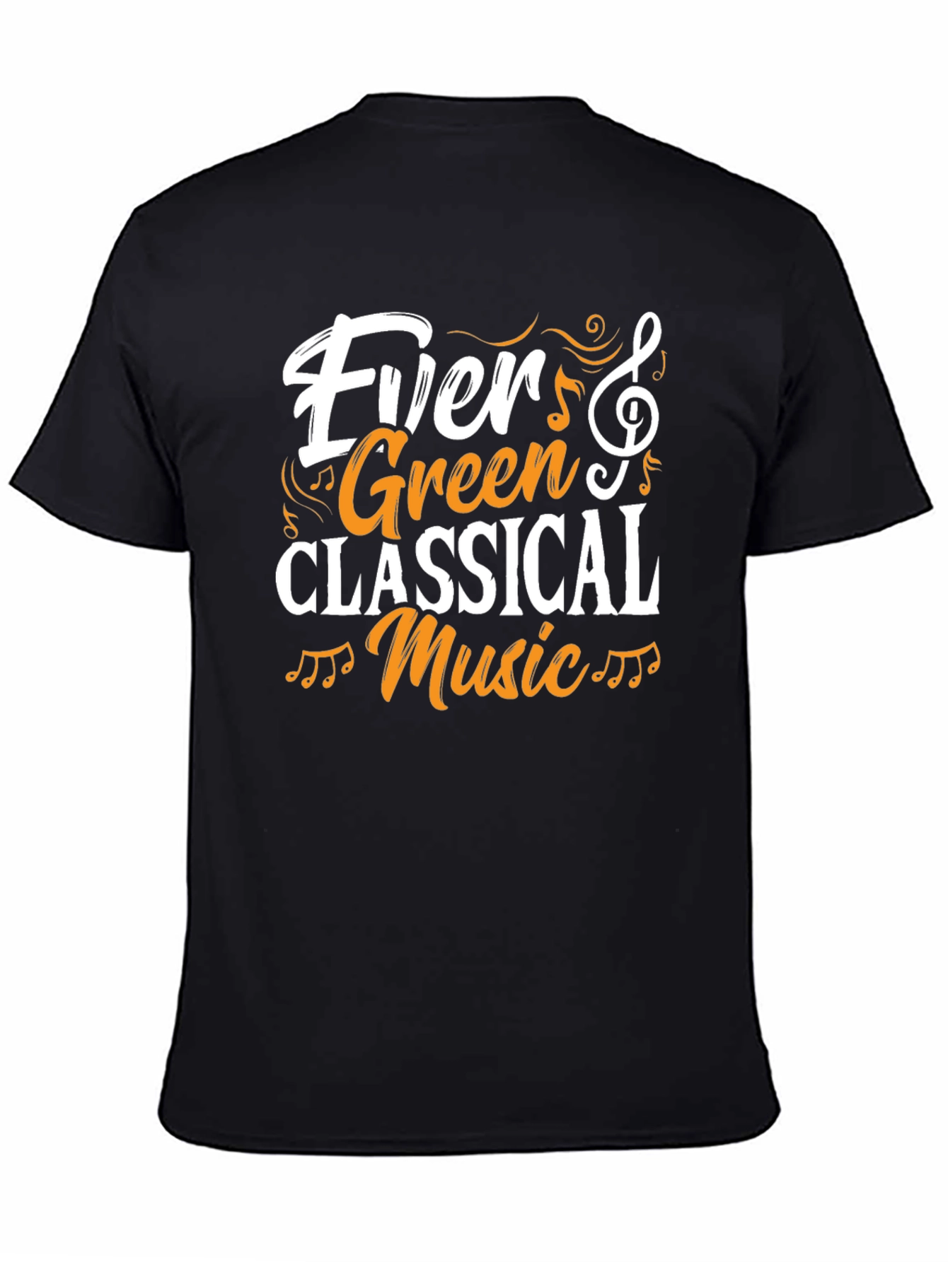 Ever Green Classical Music Graphic Tee Shirt