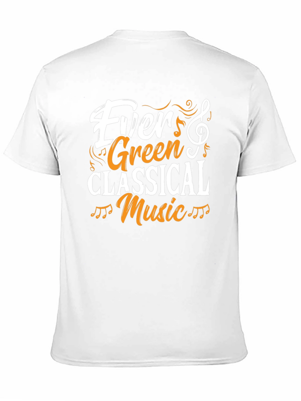 Ever Green Classical Music Graphic Tee Shirt