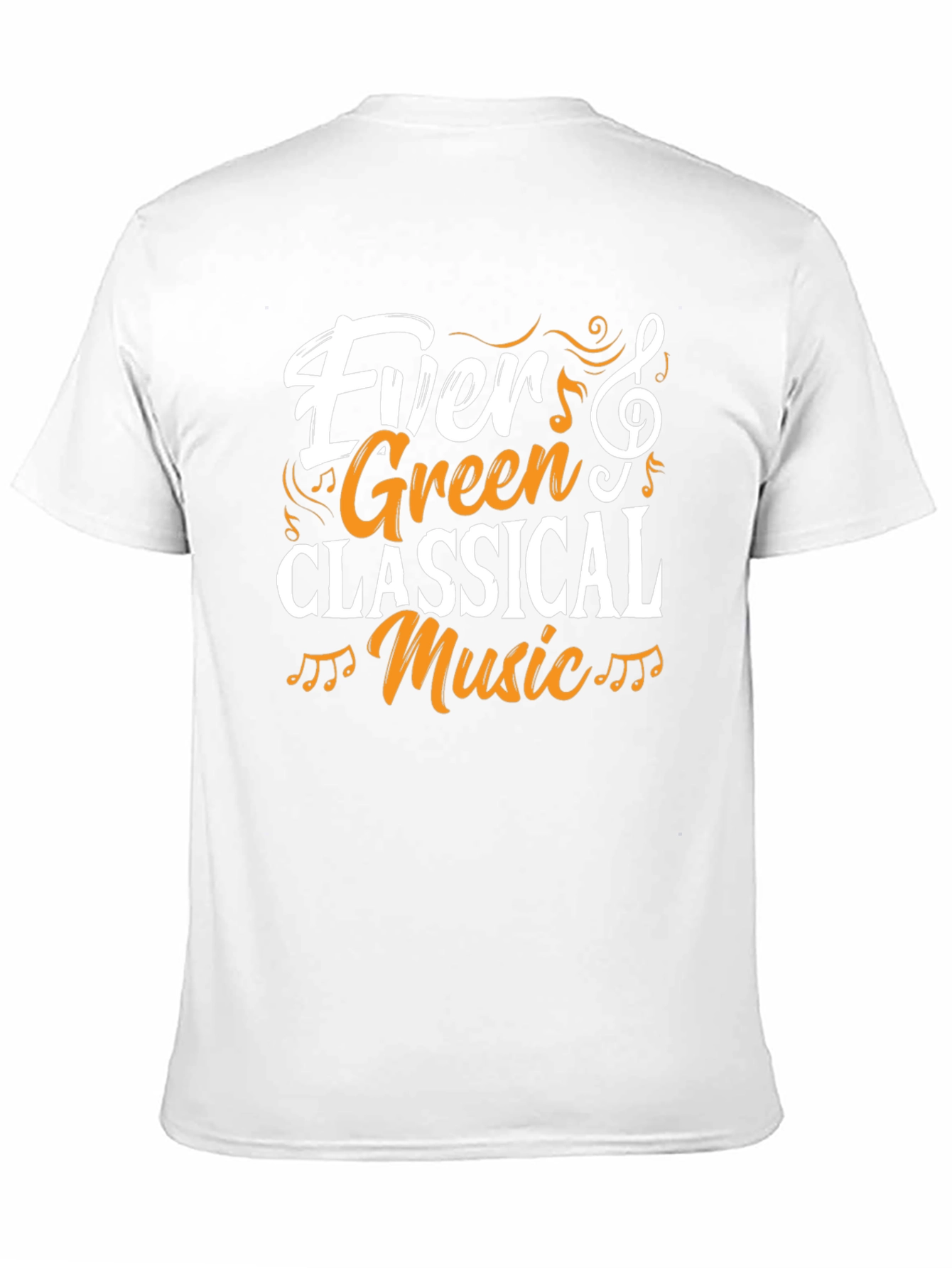 Ever Green Classical Music Graphic Tee Shirt