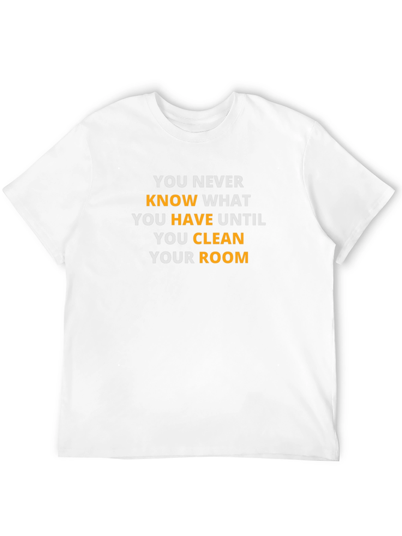Clean Your Room Crew Neck T-Shirt