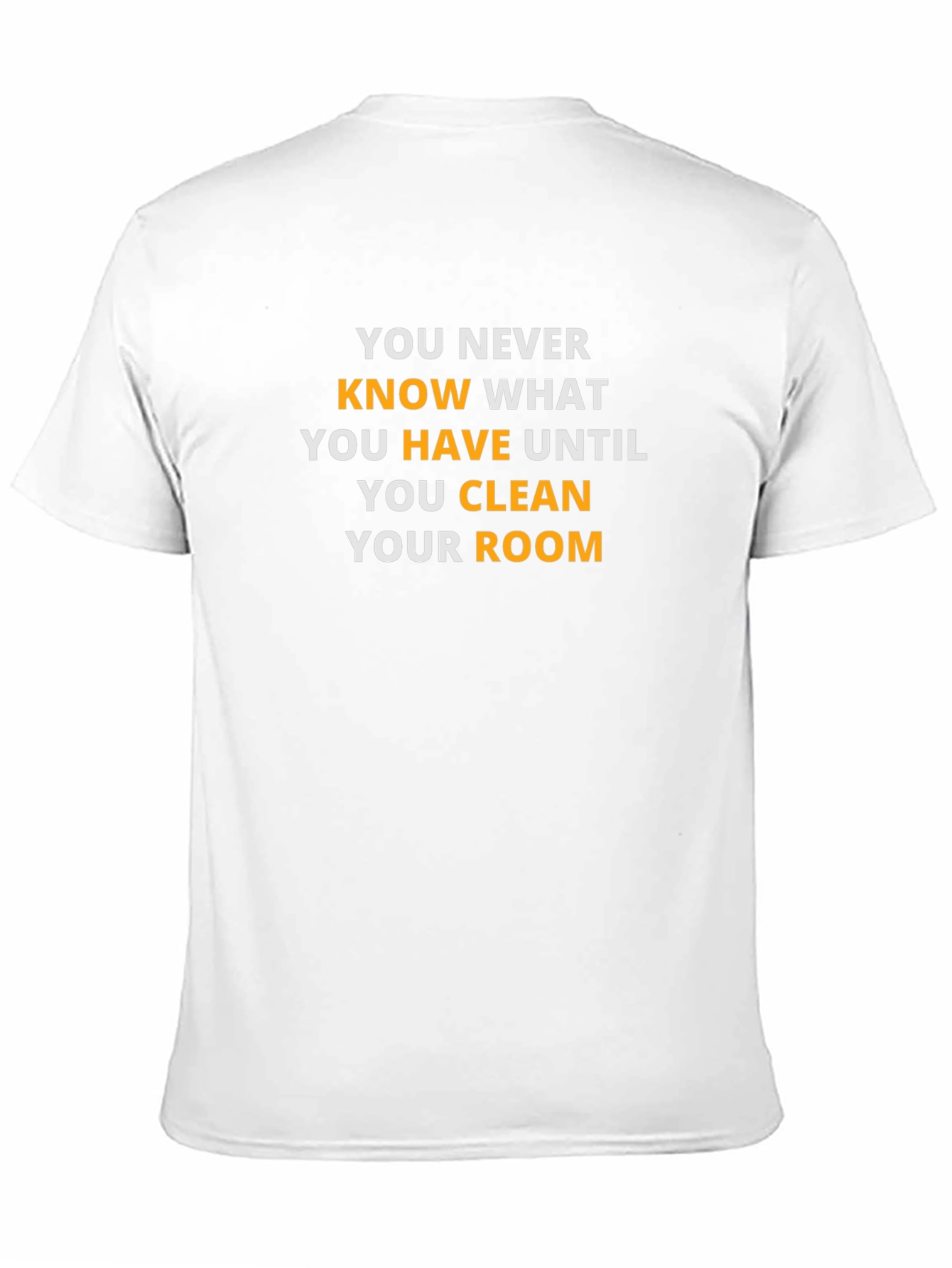 Clean Your Room Crew Neck T-Shirt