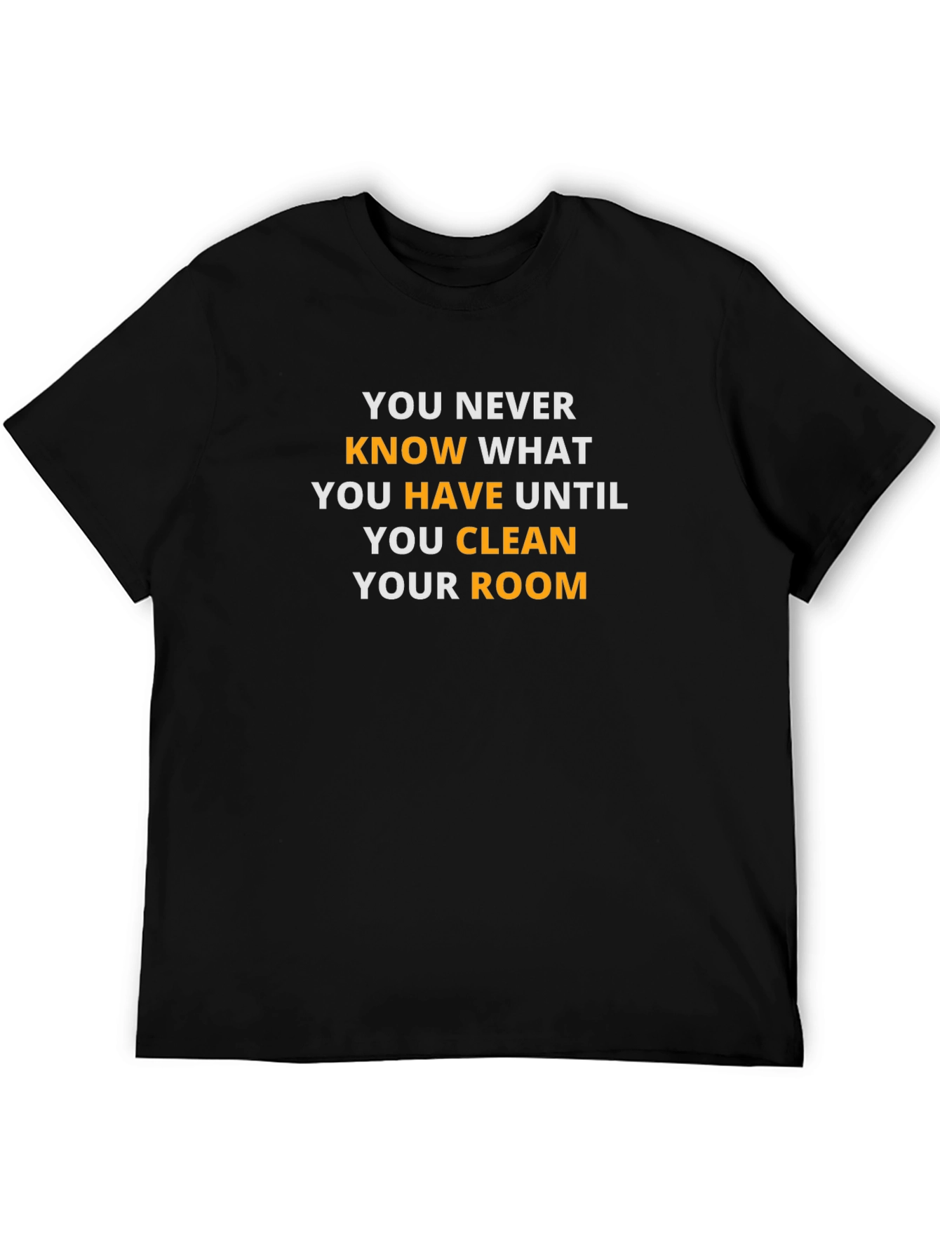 Clean Your Room Crew Neck T-Shirt