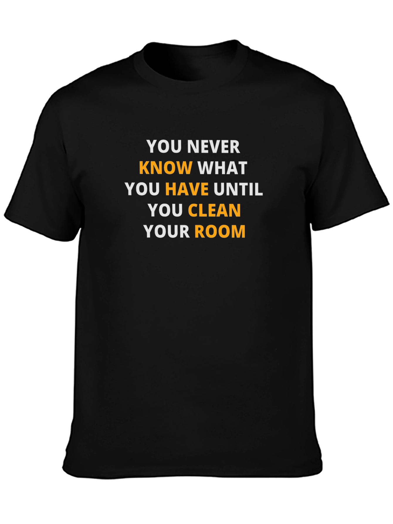 Clean Your Room Crew Neck T-Shirt