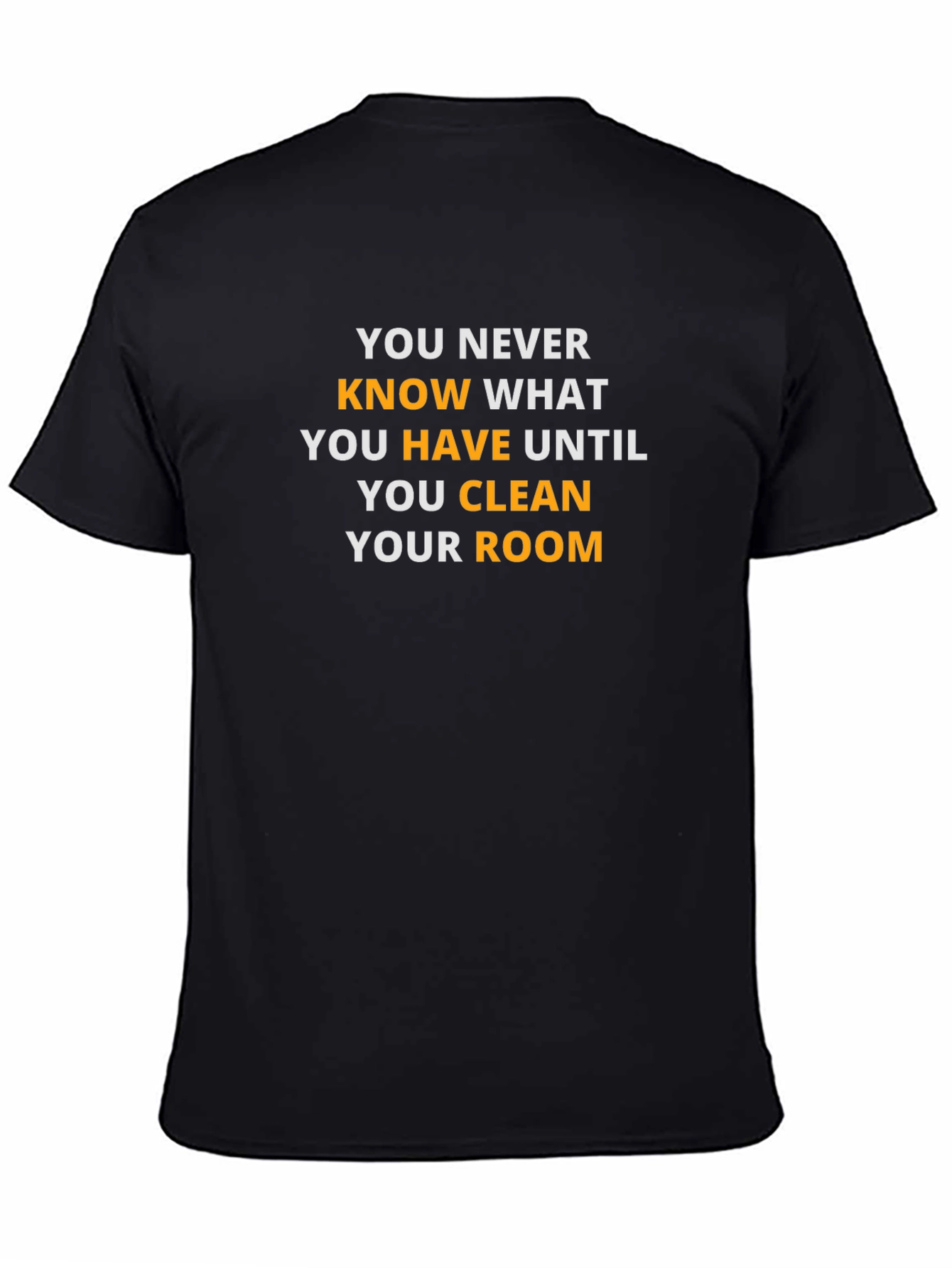 Clean Your Room Crew Neck T-Shirt