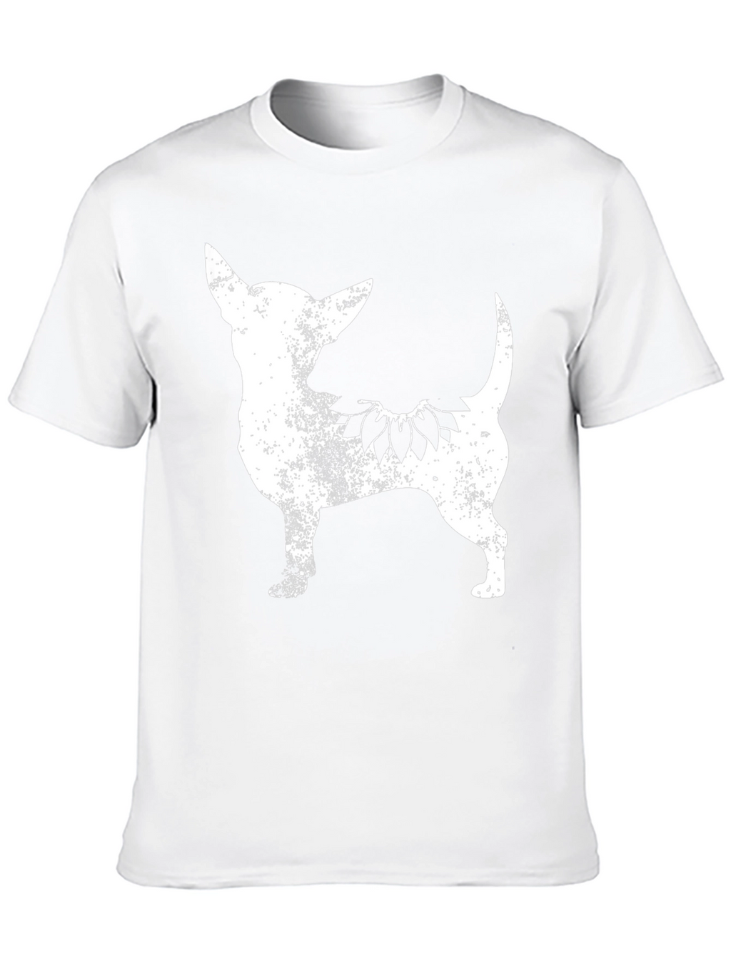 Chihuahua Sunflower Black Graphic Tee