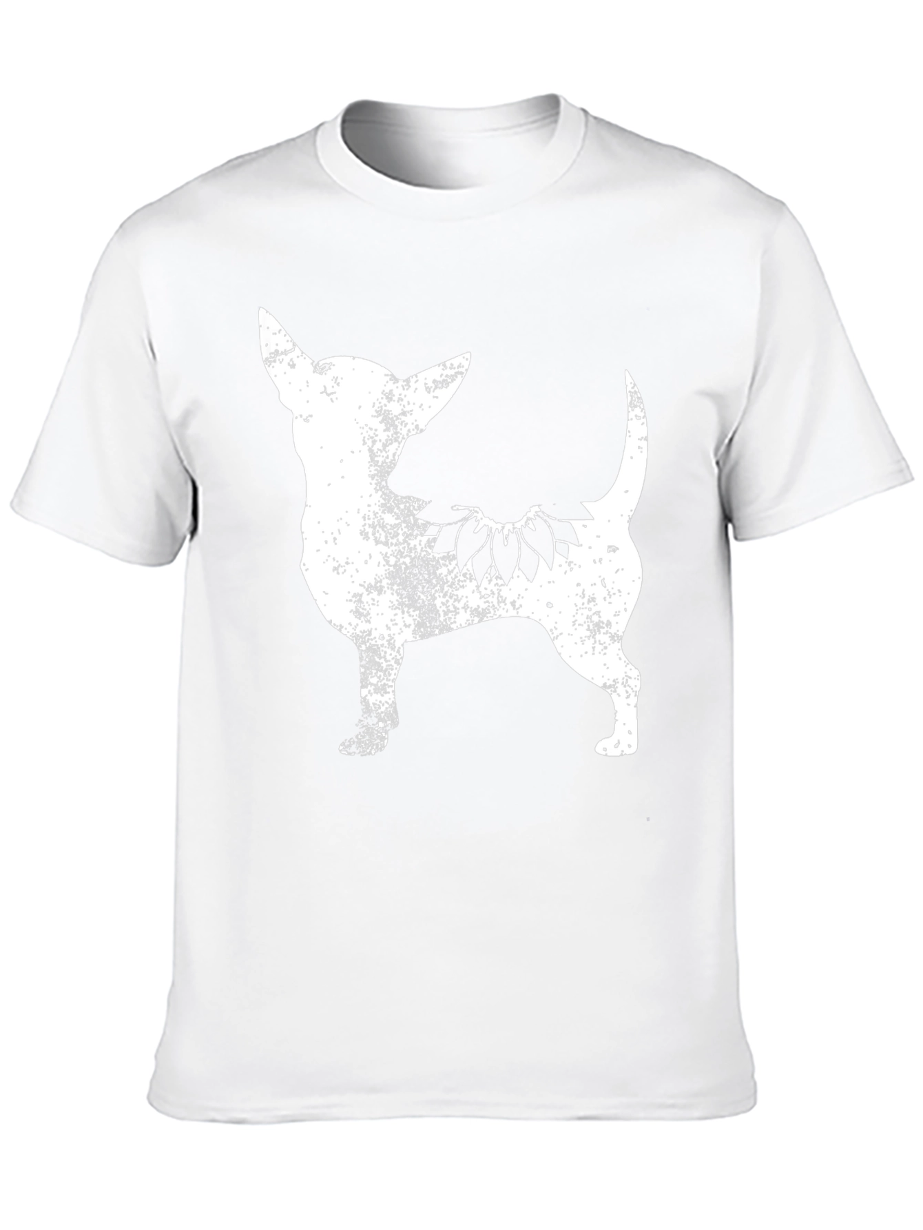 Chihuahua Sunflower Black Graphic Tee