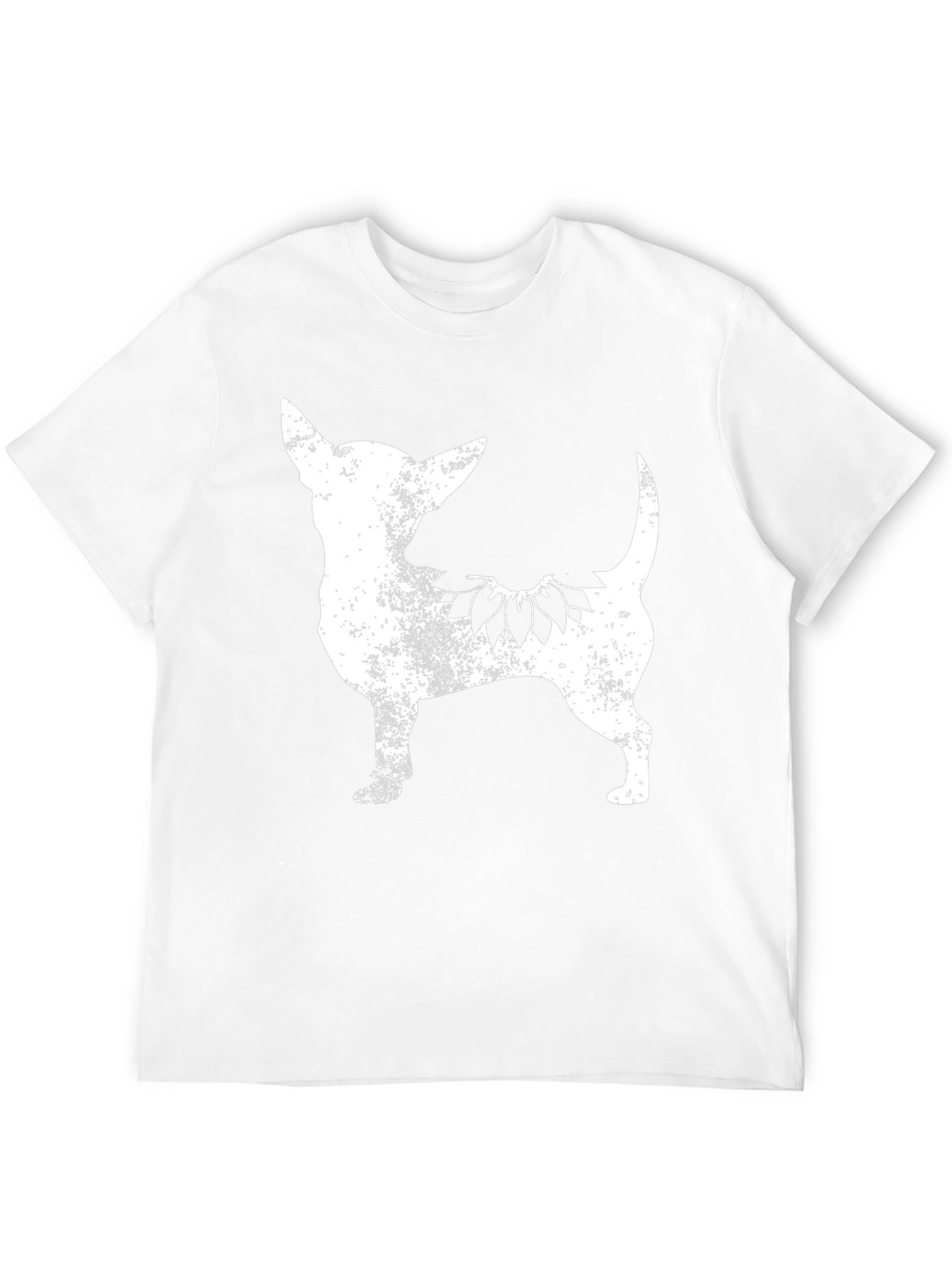 Chihuahua Sunflower Black Graphic Tee
