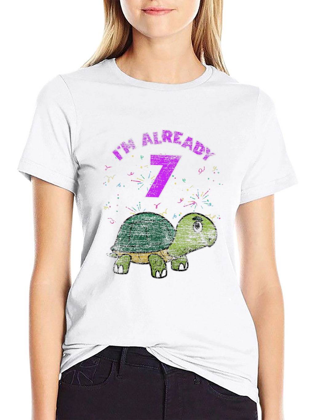 Im Already 7 Turtle Birthday T-Shirt