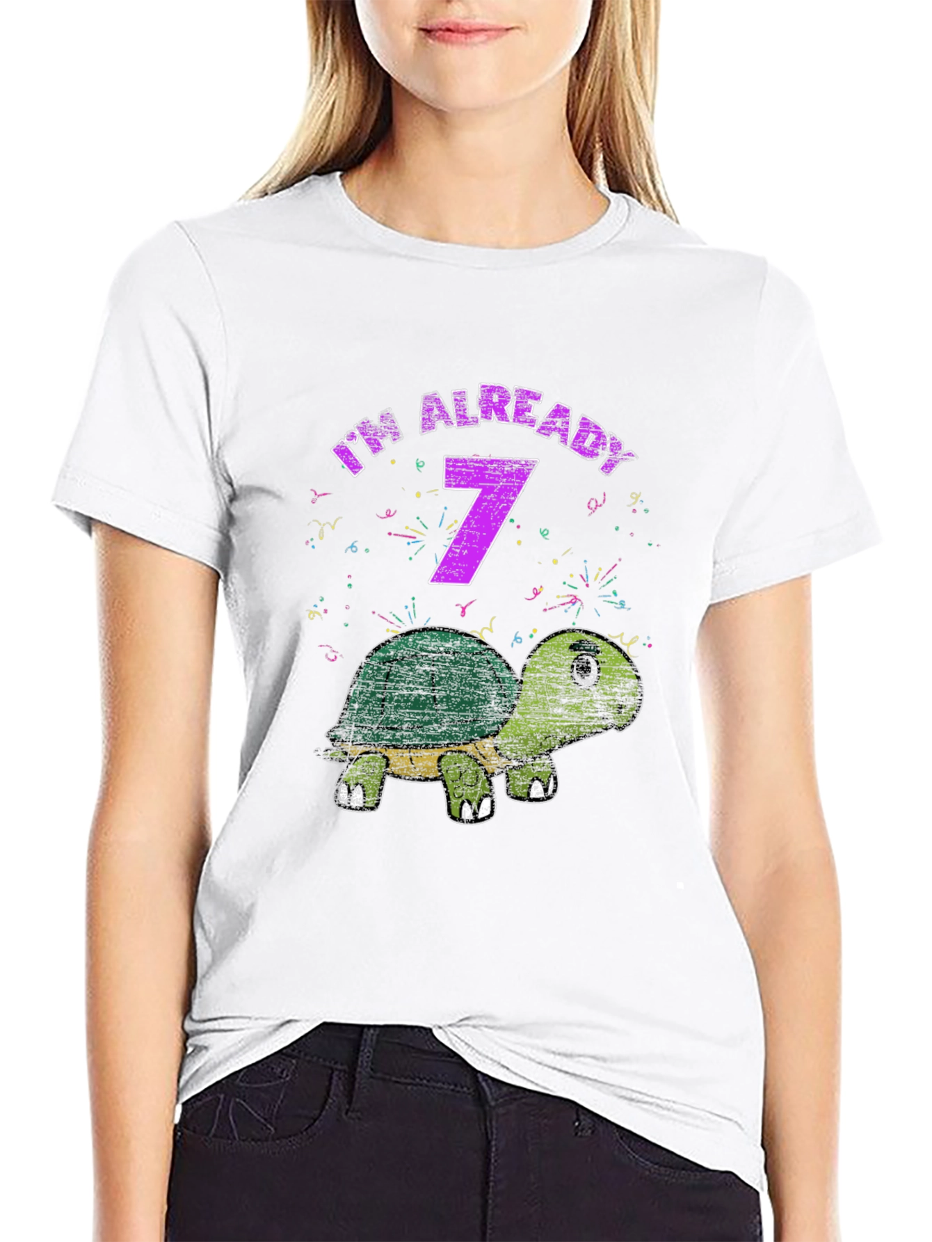 Im Already 7 Turtle Birthday T-Shirt