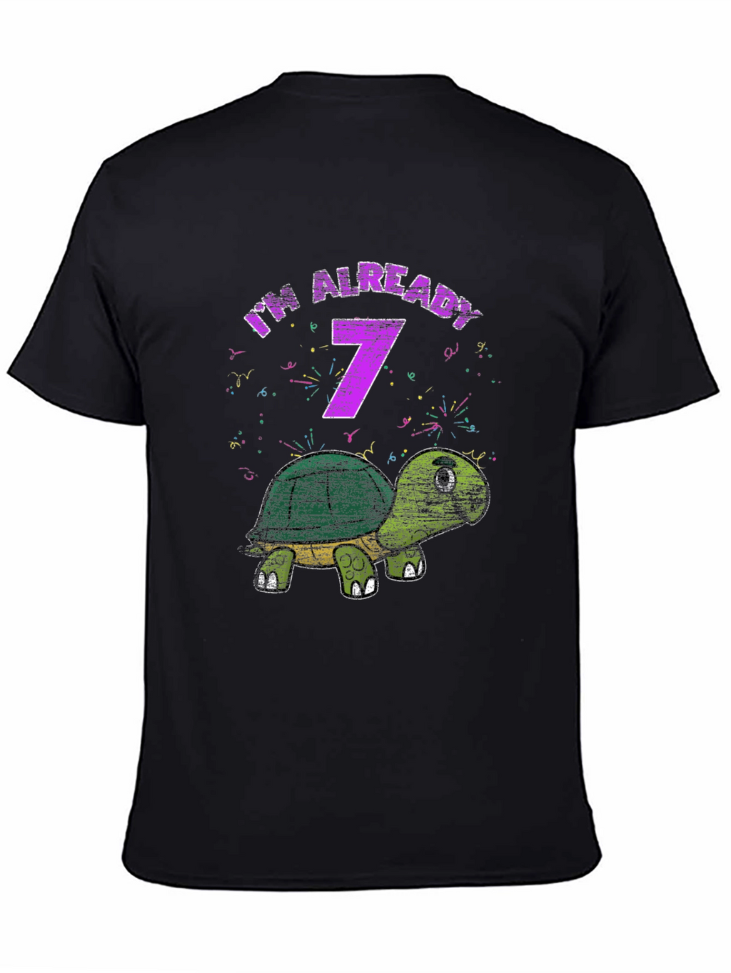 Im Already 7 Turtle Birthday T-Shirt