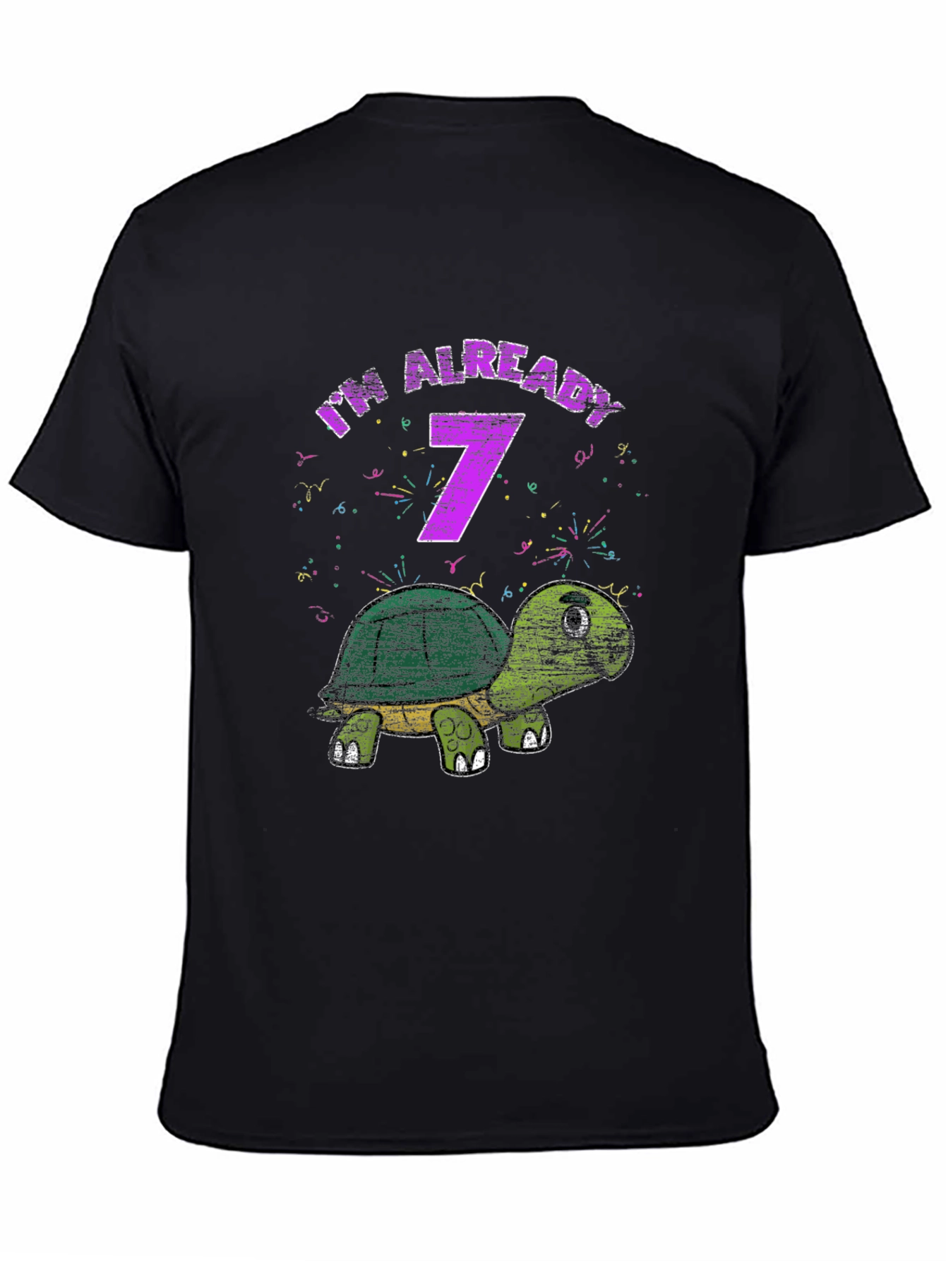 Im Already 7 Turtle Birthday T-Shirt