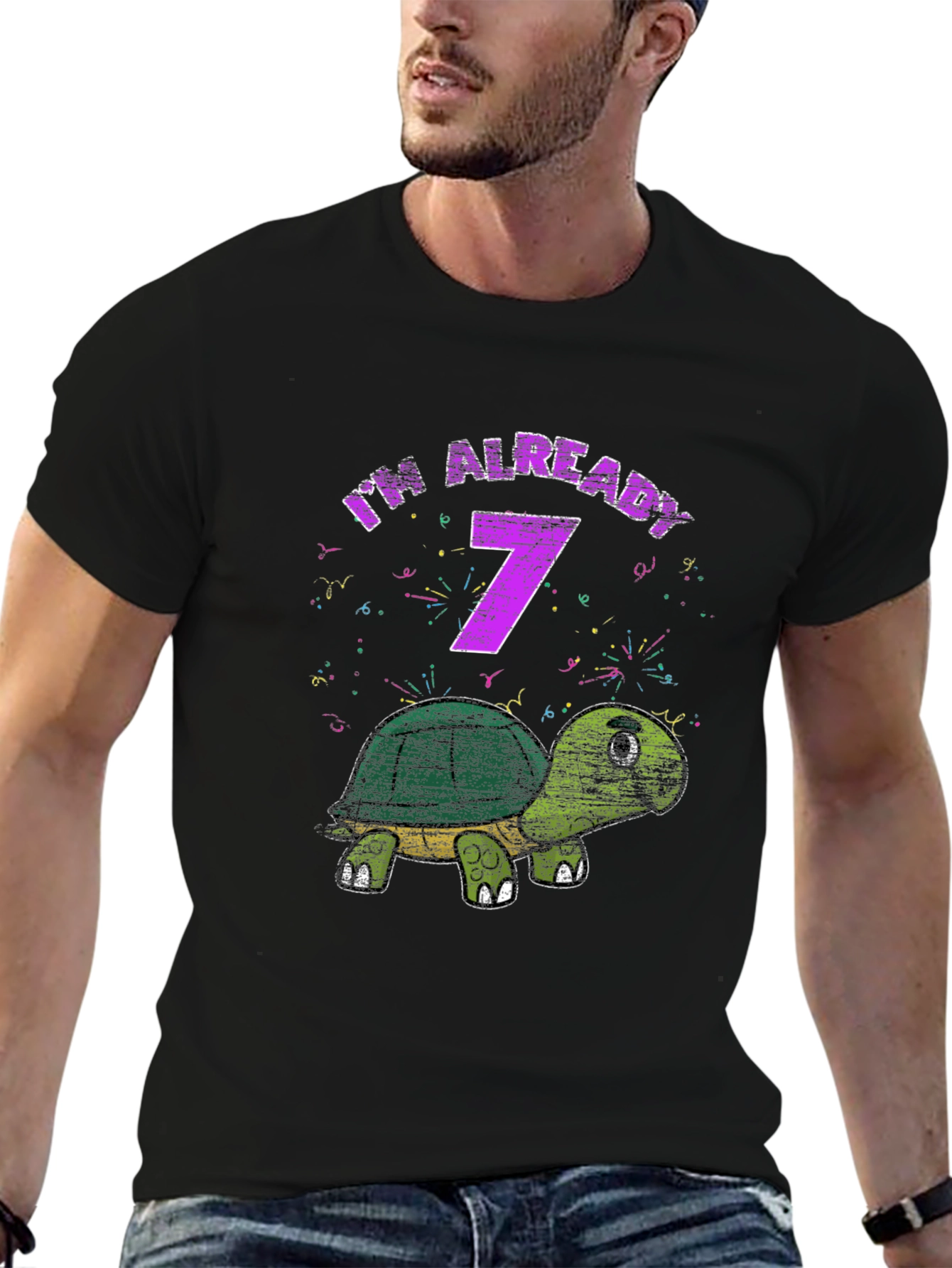 Im Already 7 Turtle Birthday T-Shirt
