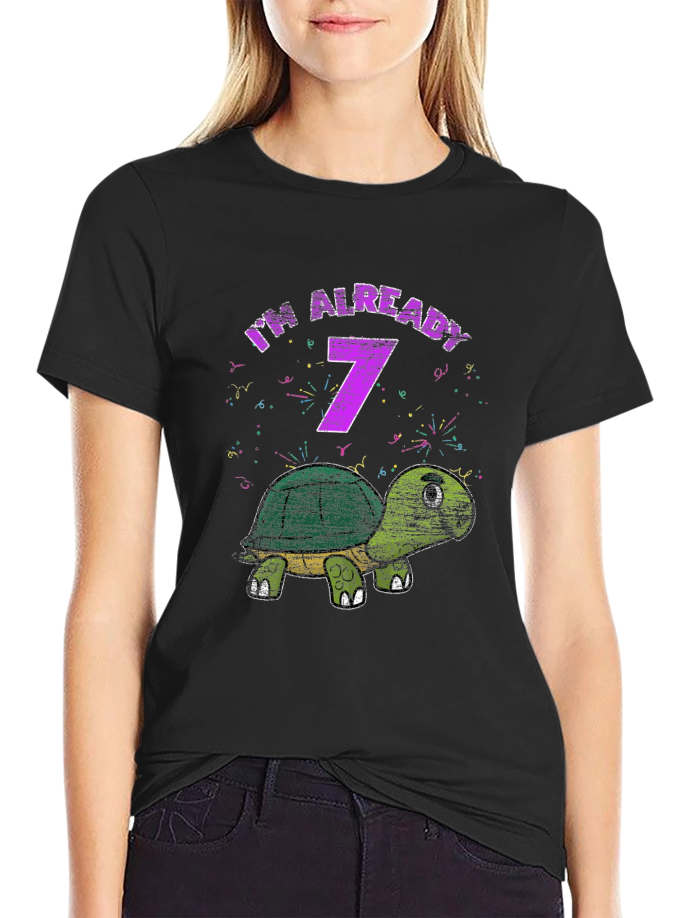Im Already 7 Turtle Birthday T-Shirt